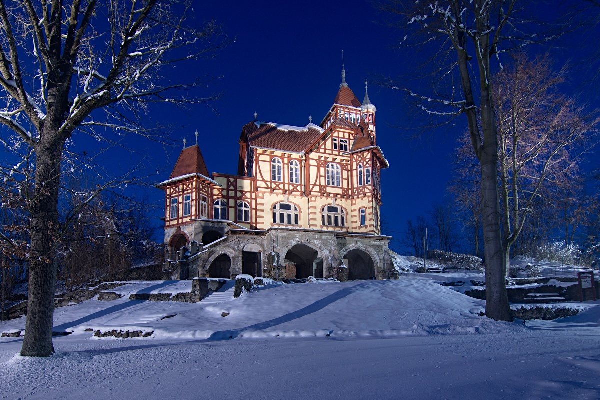 Rozhledna Hrádek-Burgsberg foto 1