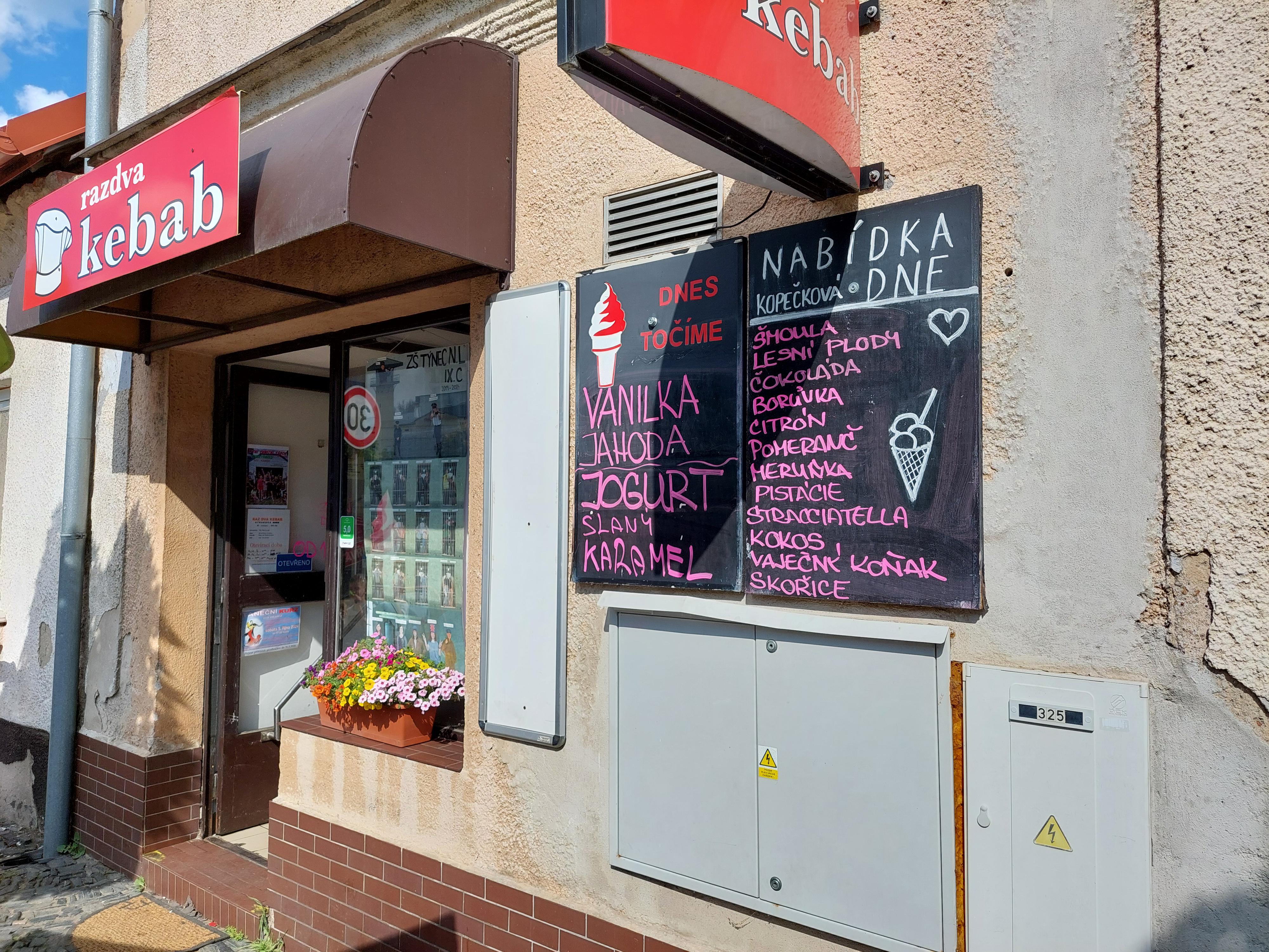 Týnecká zmrzlina/KEBAB