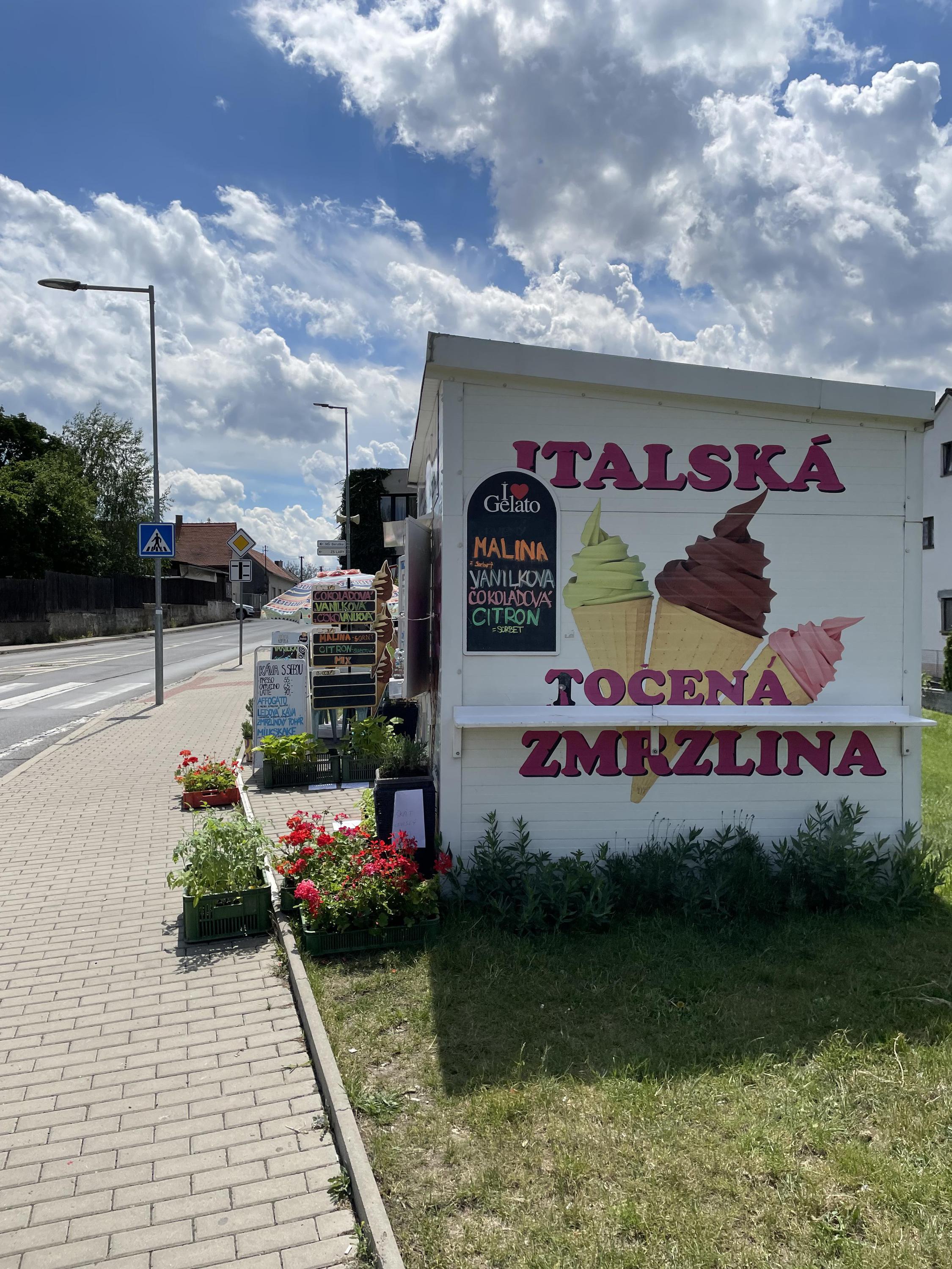 Italská točená zmrzlina foto 4