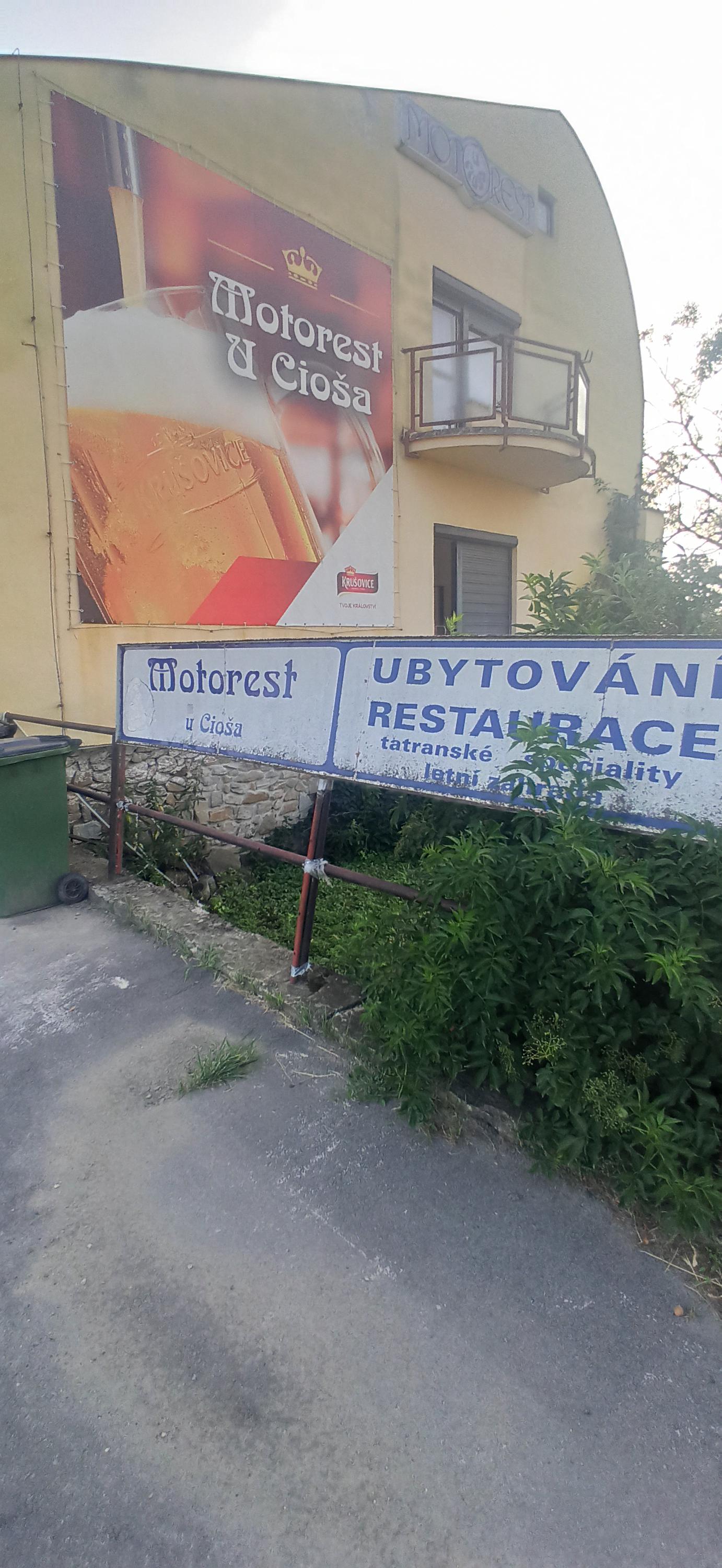 Motorest u Cioša
