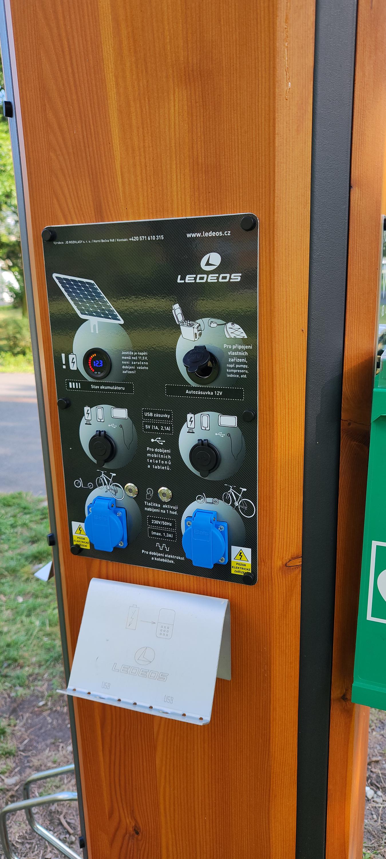 Nabíjecí stanice pro elektrokola Bohumínská foto 3