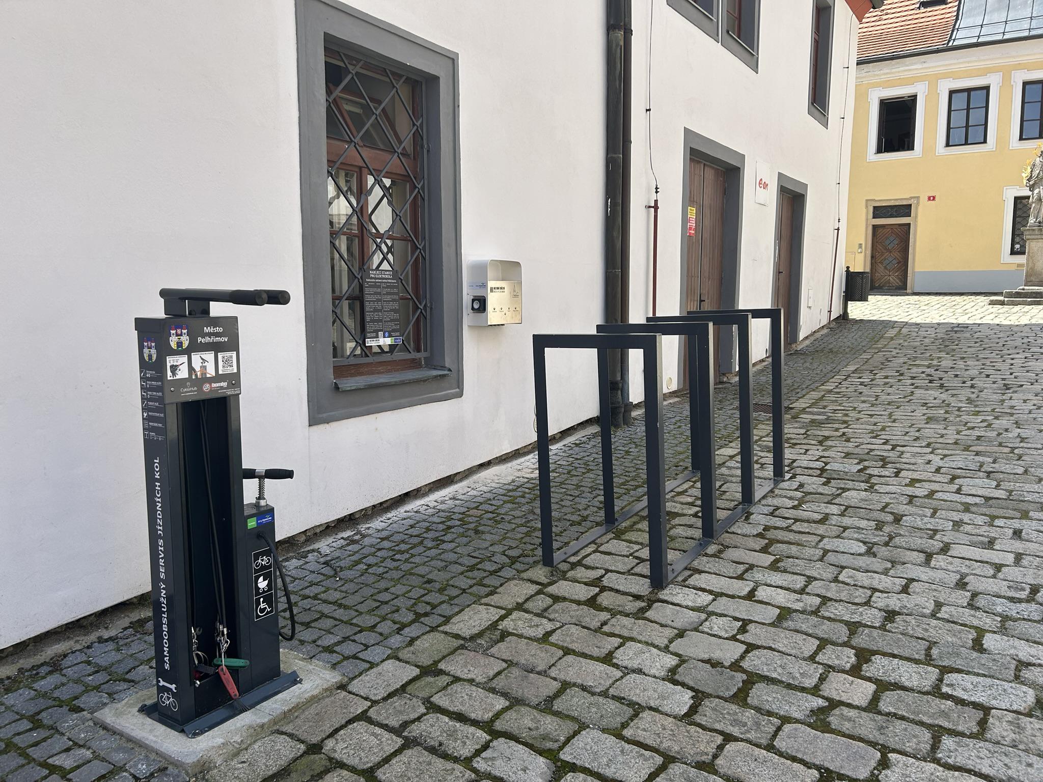 Nabíjecí stanice Kulturní zařízení města Pelhřimova