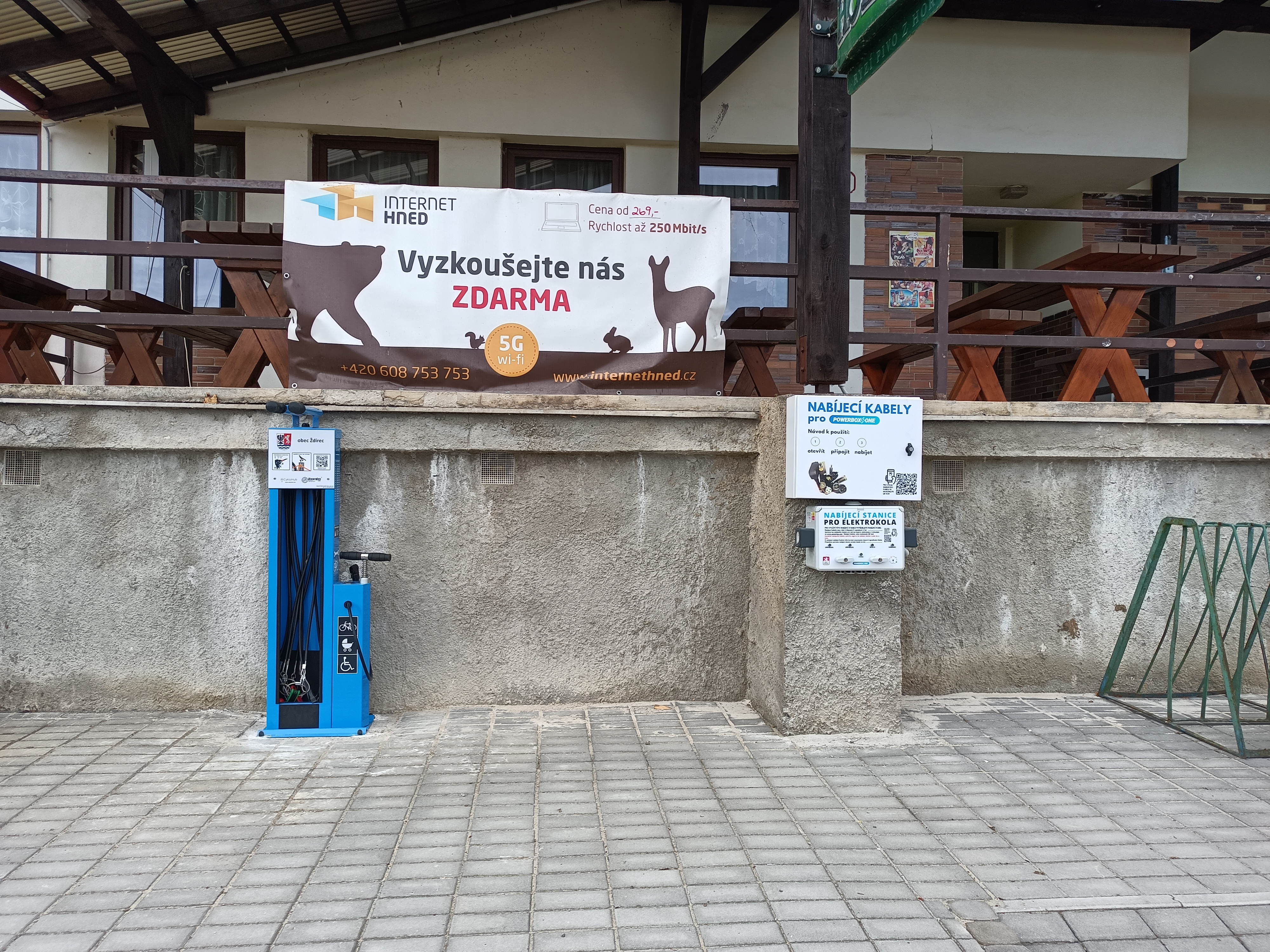 Nabíjecí stanice Obec Ždírec