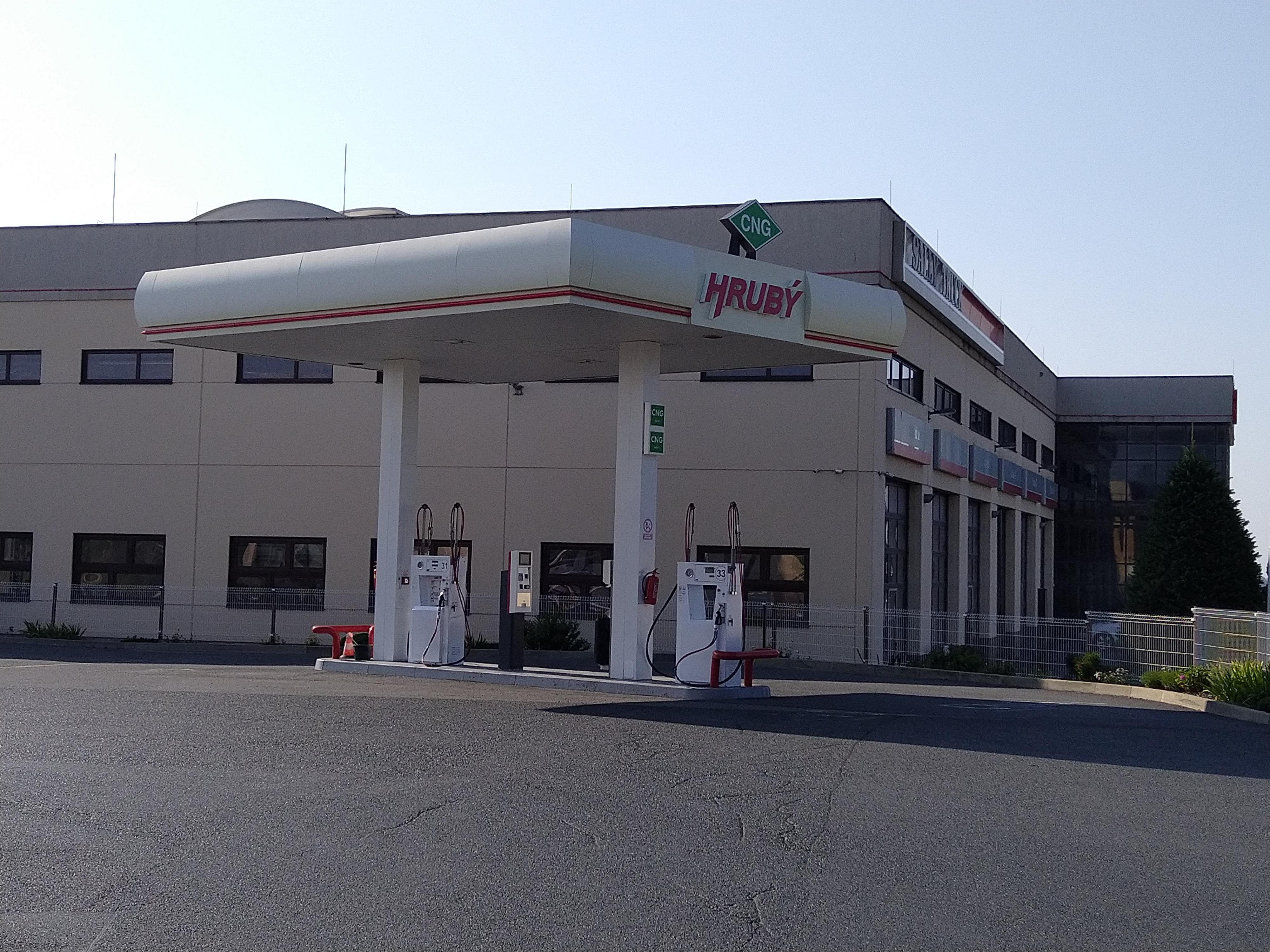 Čerpací stanice CNG