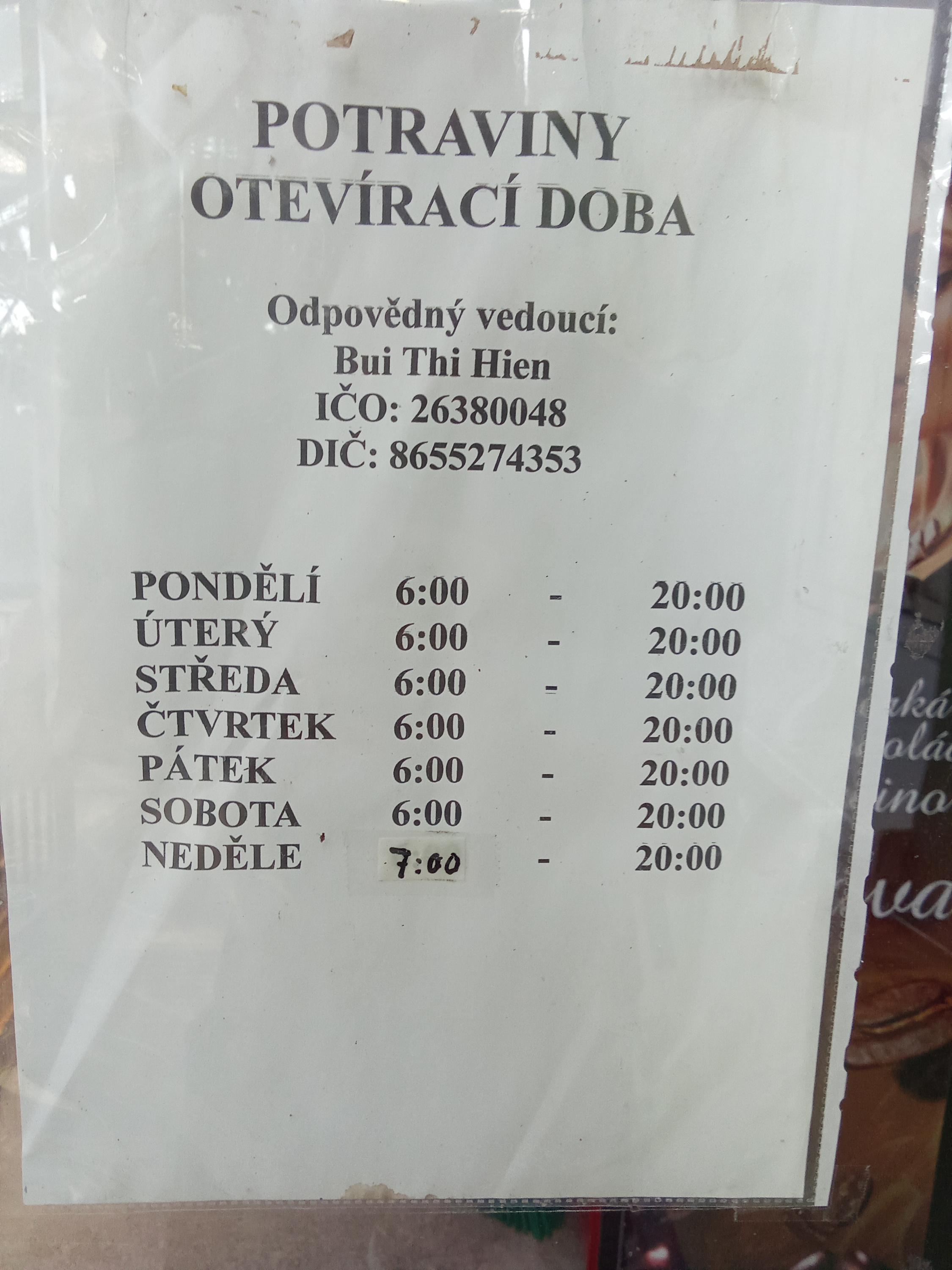 Můj obchod - Potraviny Bosonožské náměstí foto 2