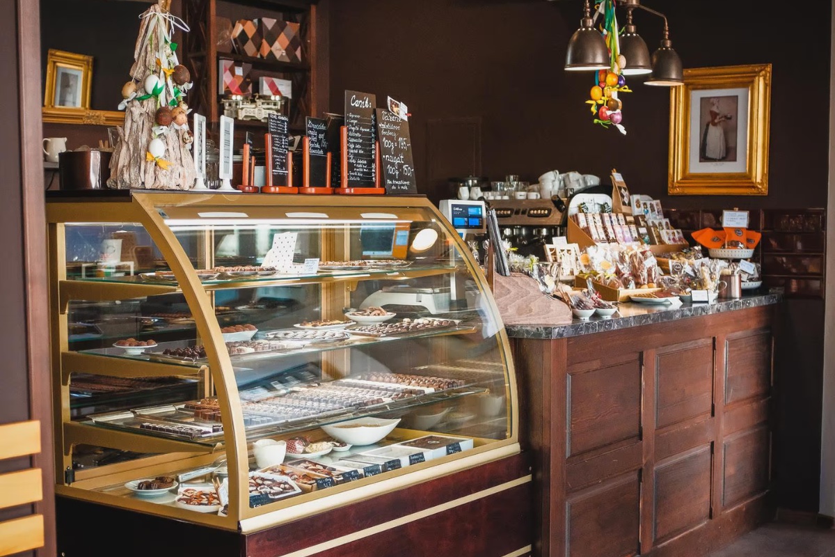 Čokoládovna Jordan - Prodejna a kavárna