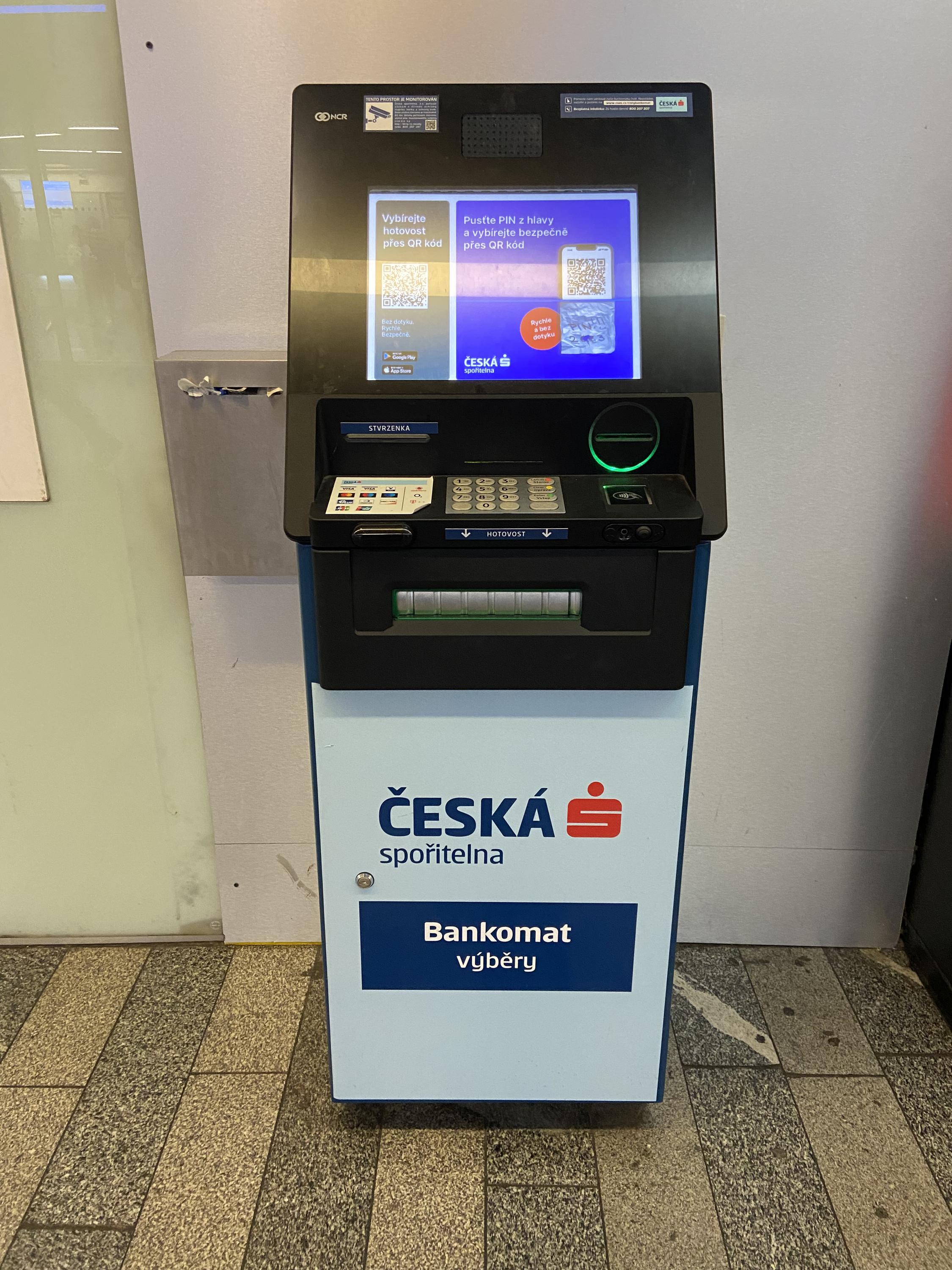 Bankomat České spořitelny foto 3