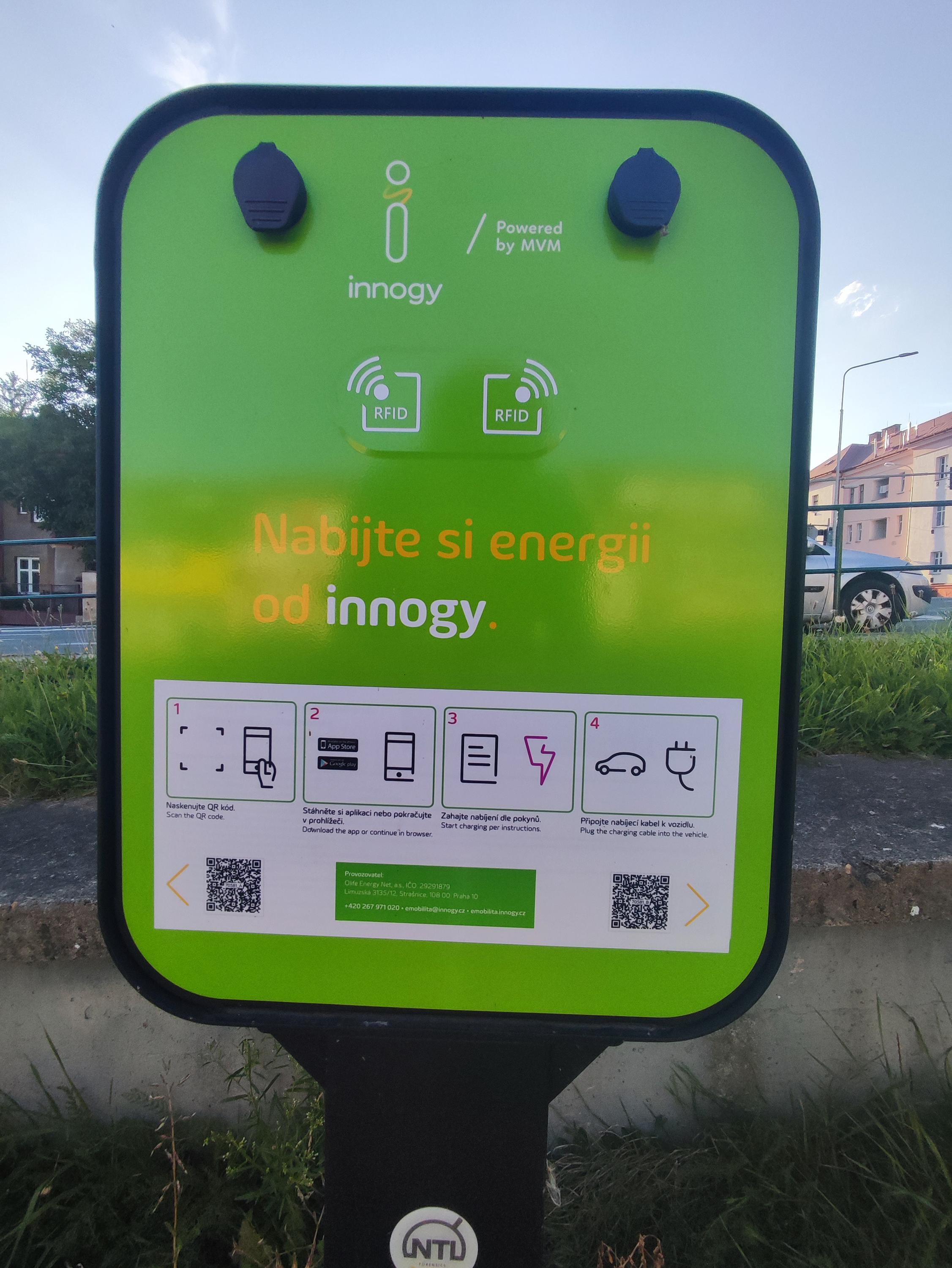 Dobíjecí stanice innogy foto 2