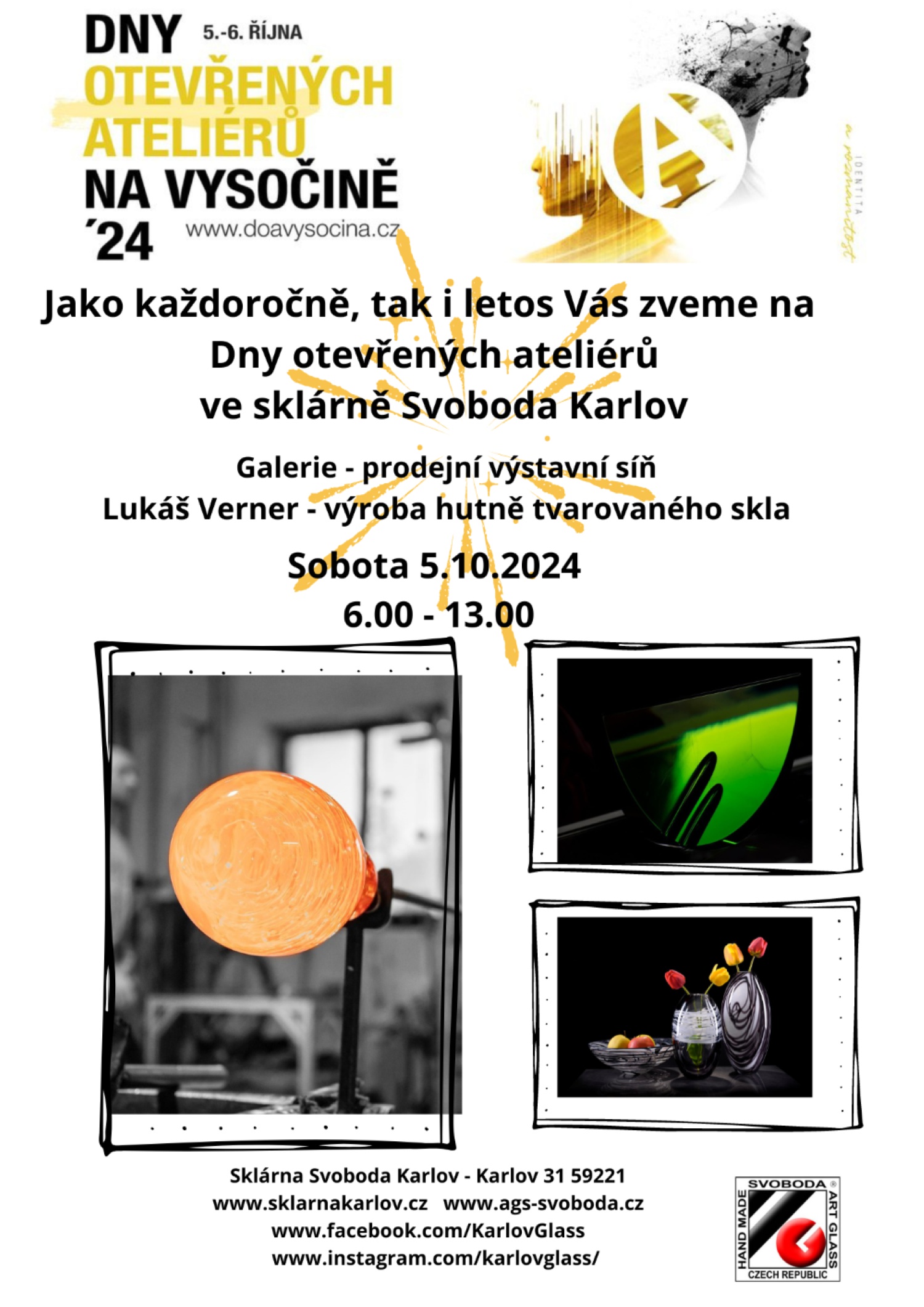 Jaroslav SVOBODA AGS - sklárna Svoboda