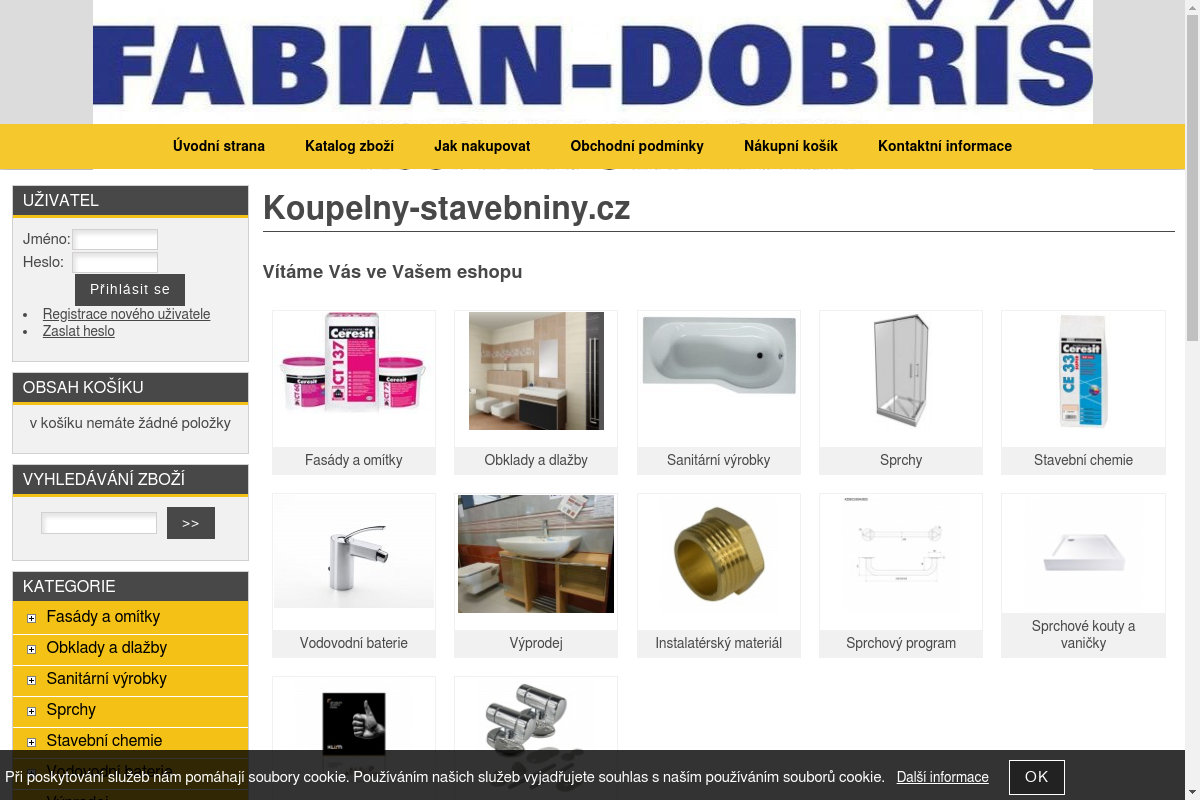 Koupelny-stavebniny.cz