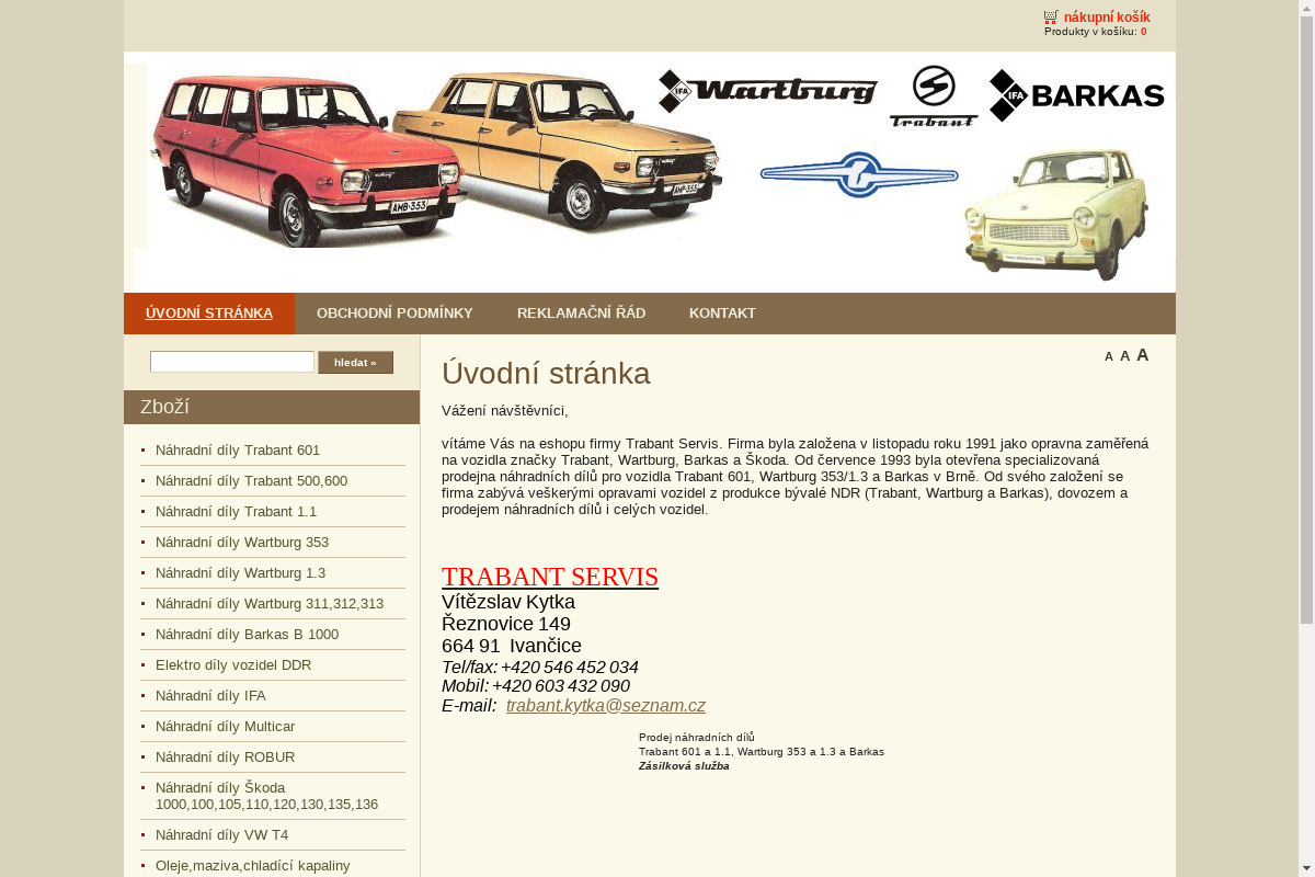 Trabantshop.cz