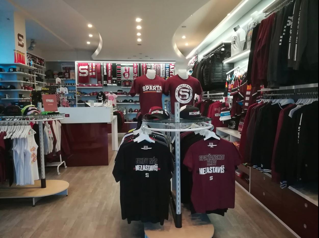 Oficiální fanshop HC Sparta Praha foto 2