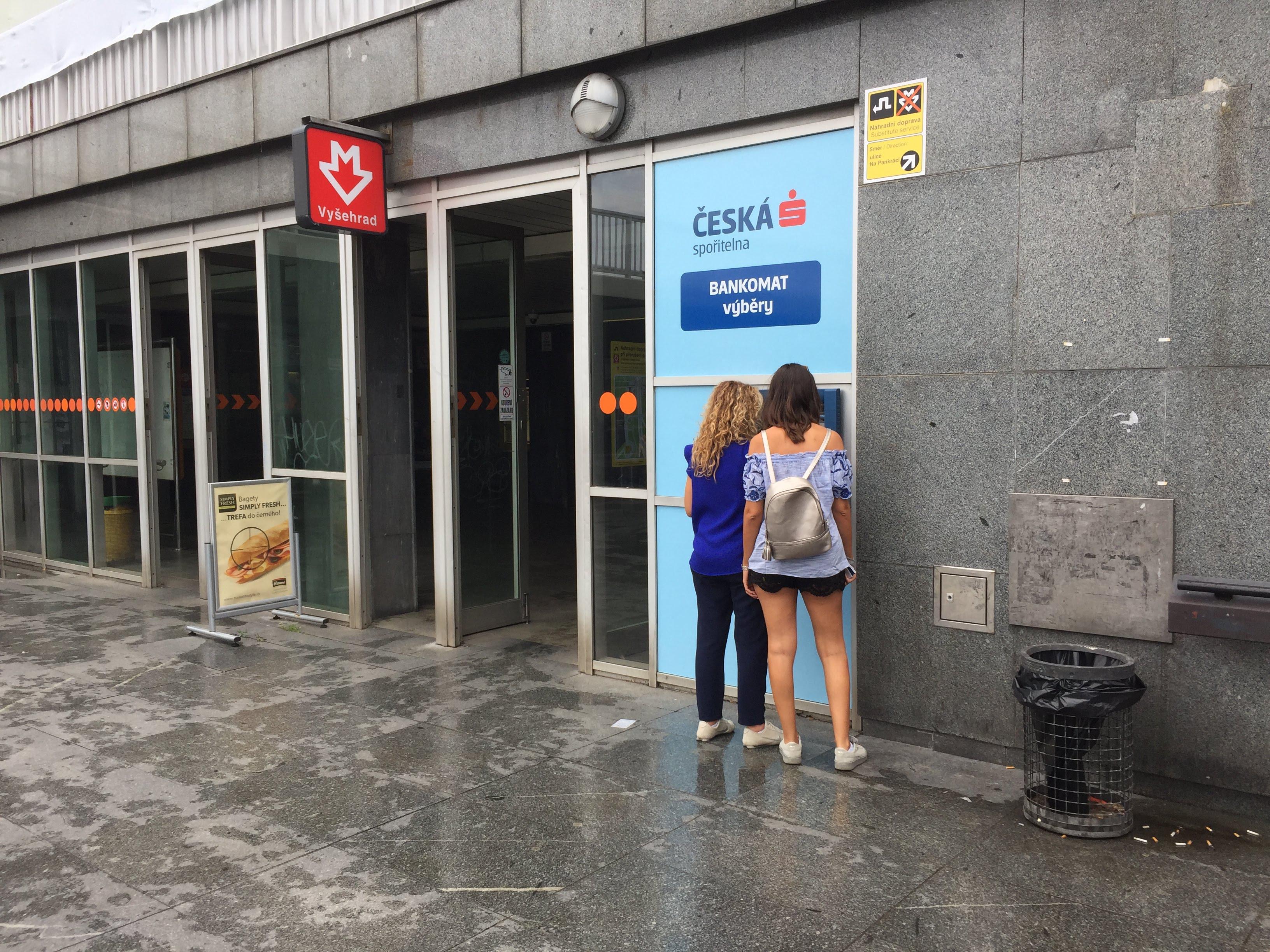 Bankomat České spořitelny