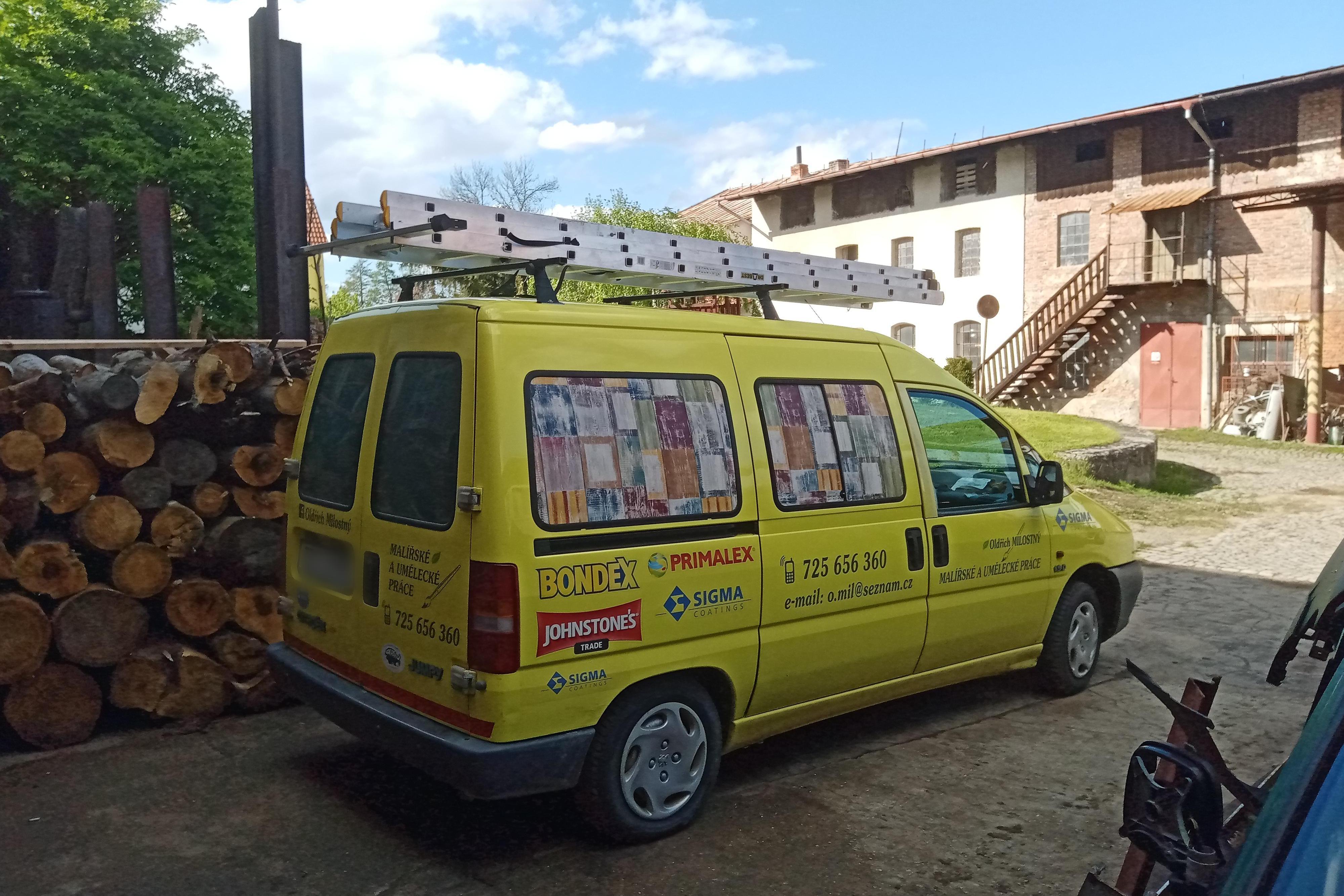 Oldřich Milostný - malířské a umělecké práce