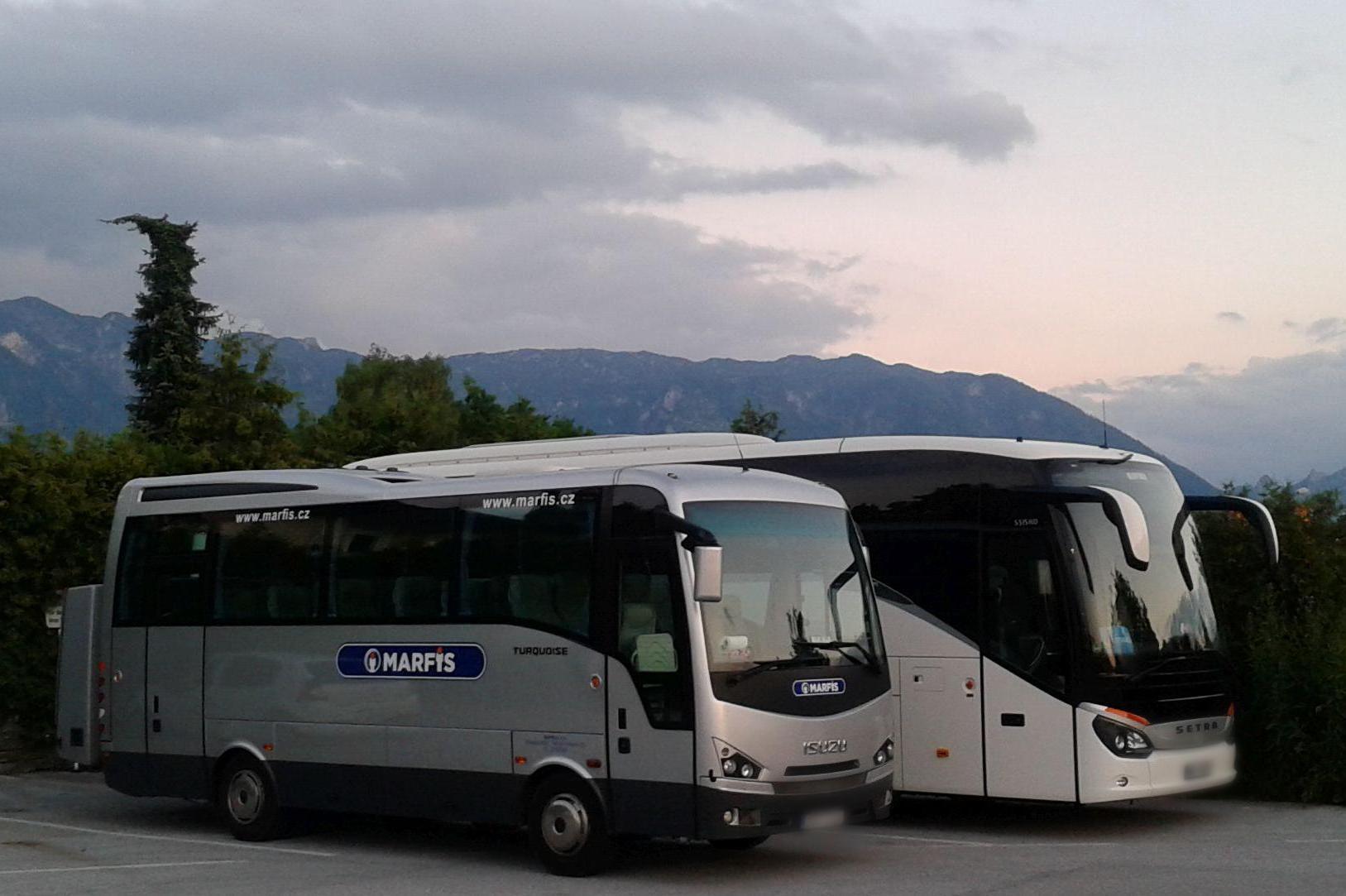 Marfis - doprava mikrobusy a autobusy