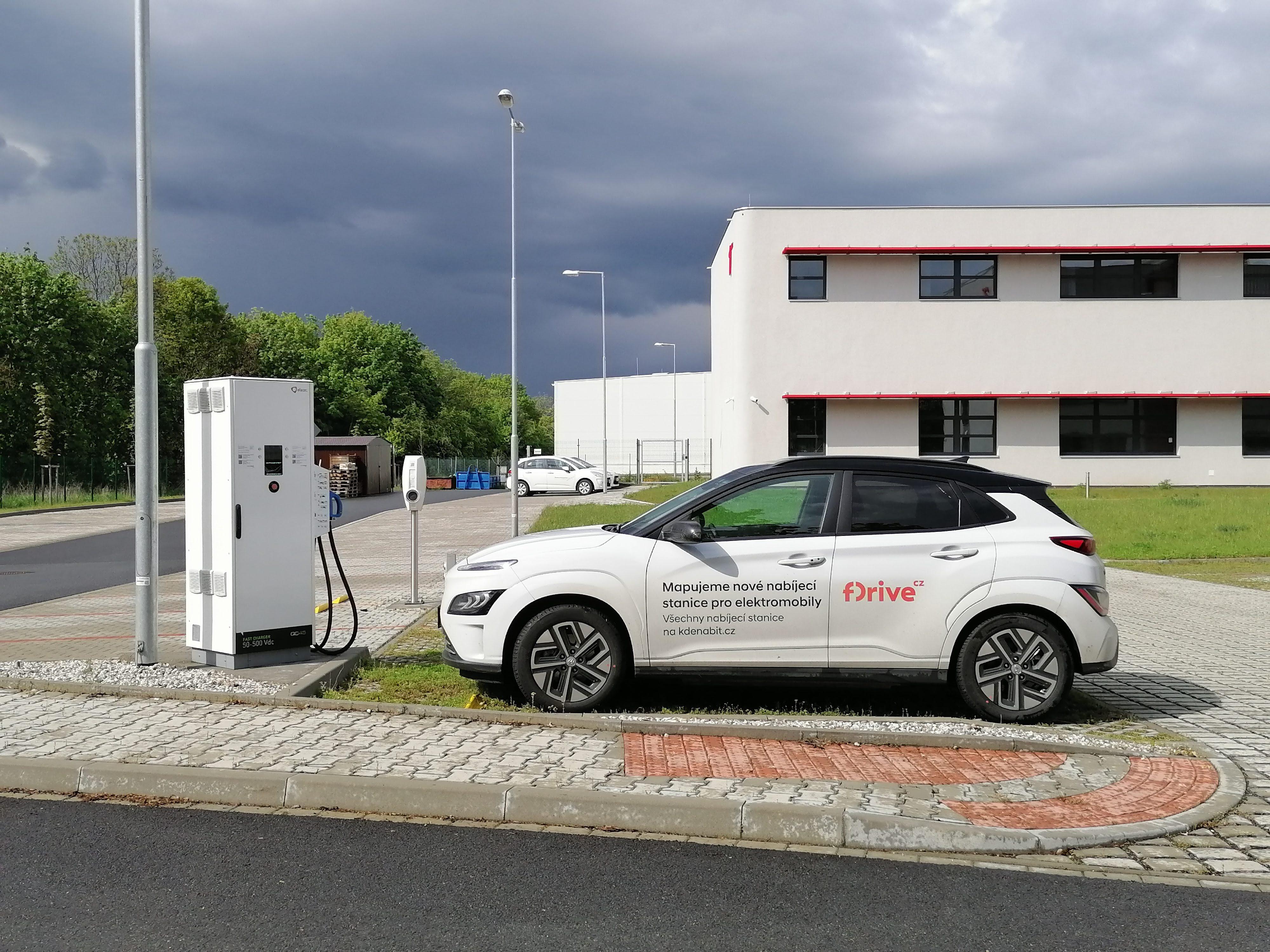 Dobíjecí stanice E.ON