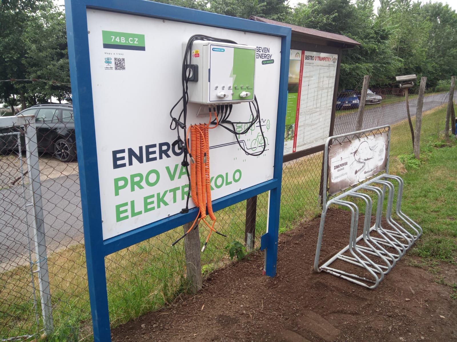 Nabíjecí stanice Bistro U Trumpetky
