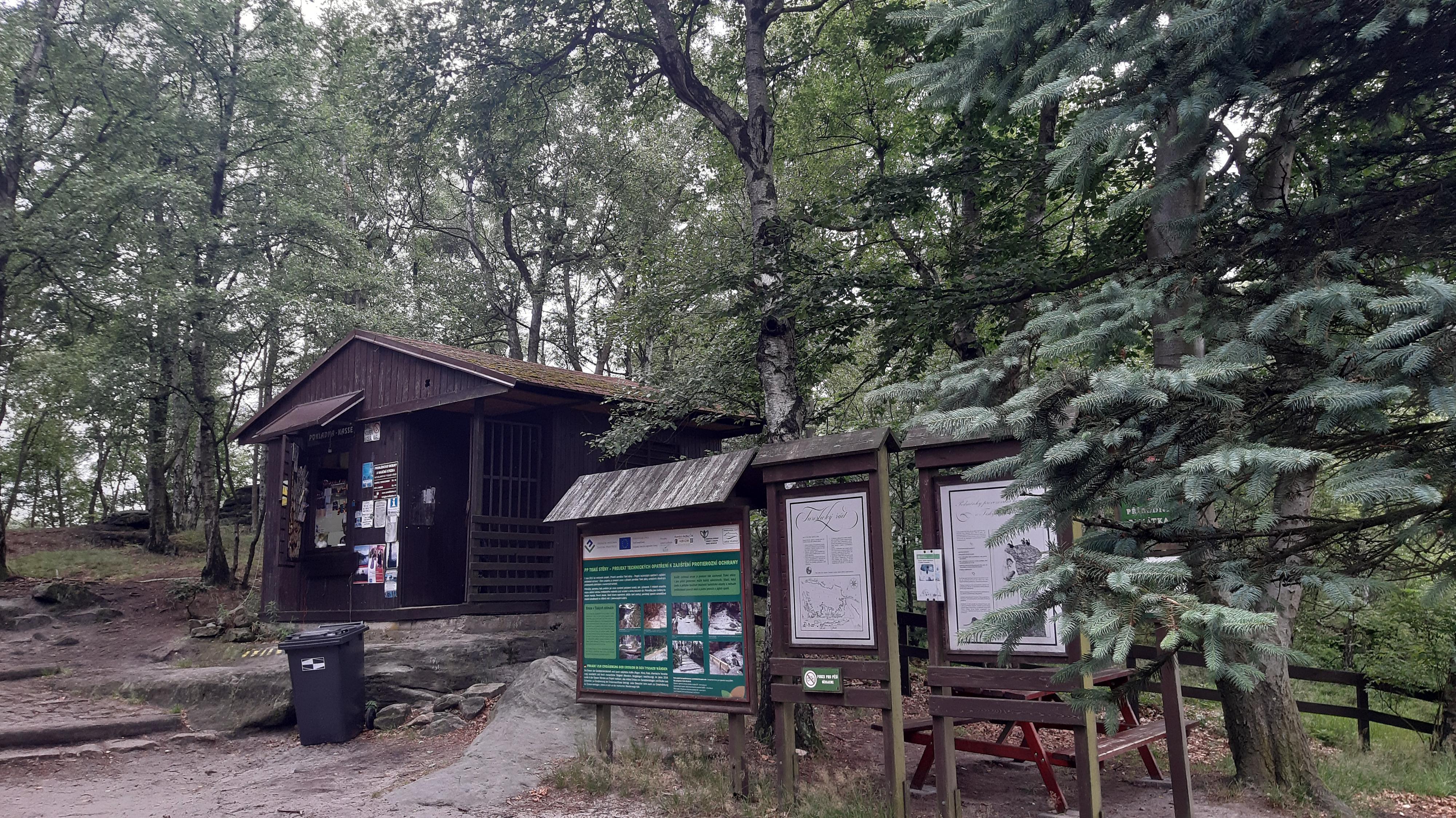 Pokladna Tiské stěny