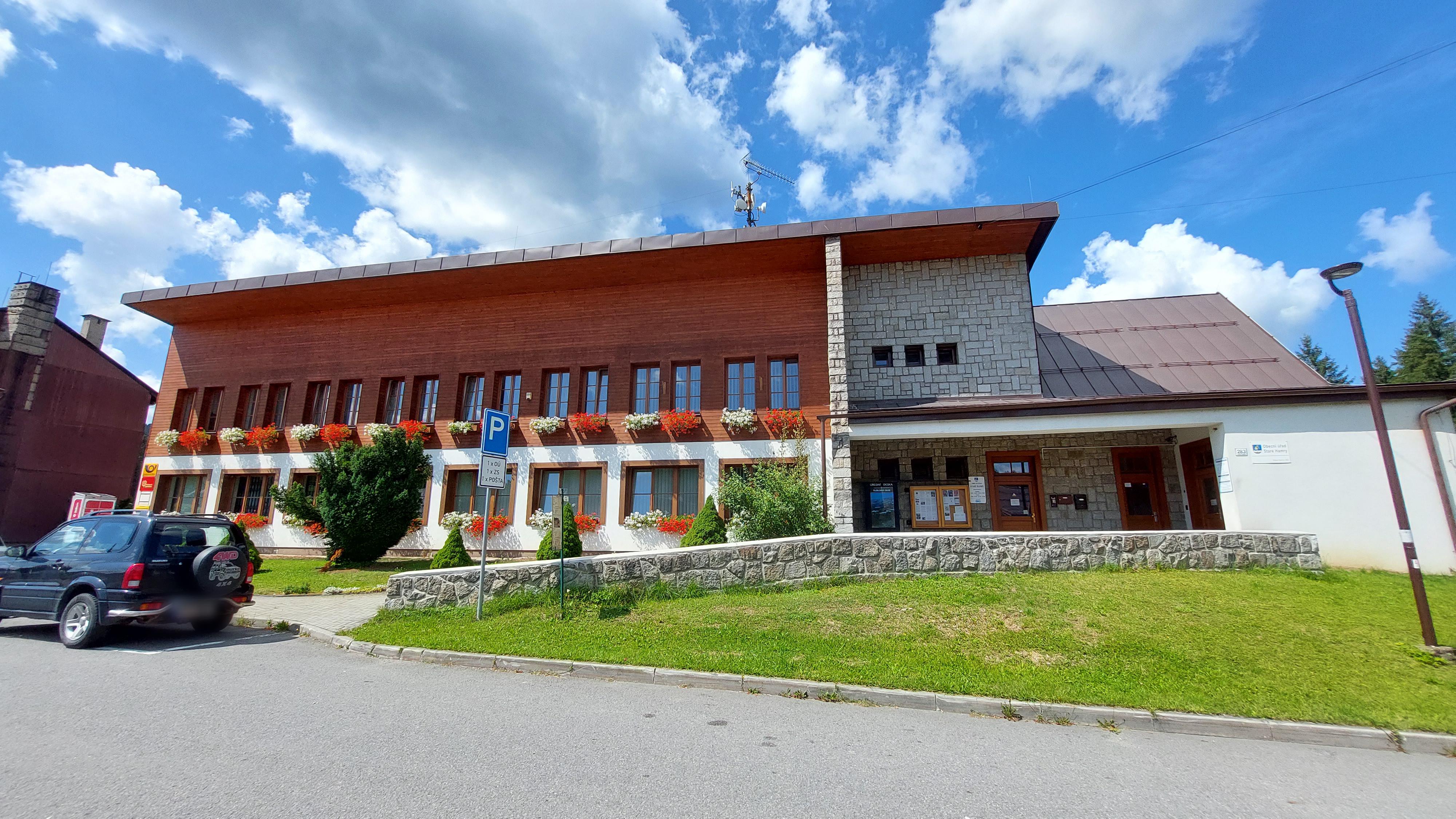 Staré Hamry - obecní úřad