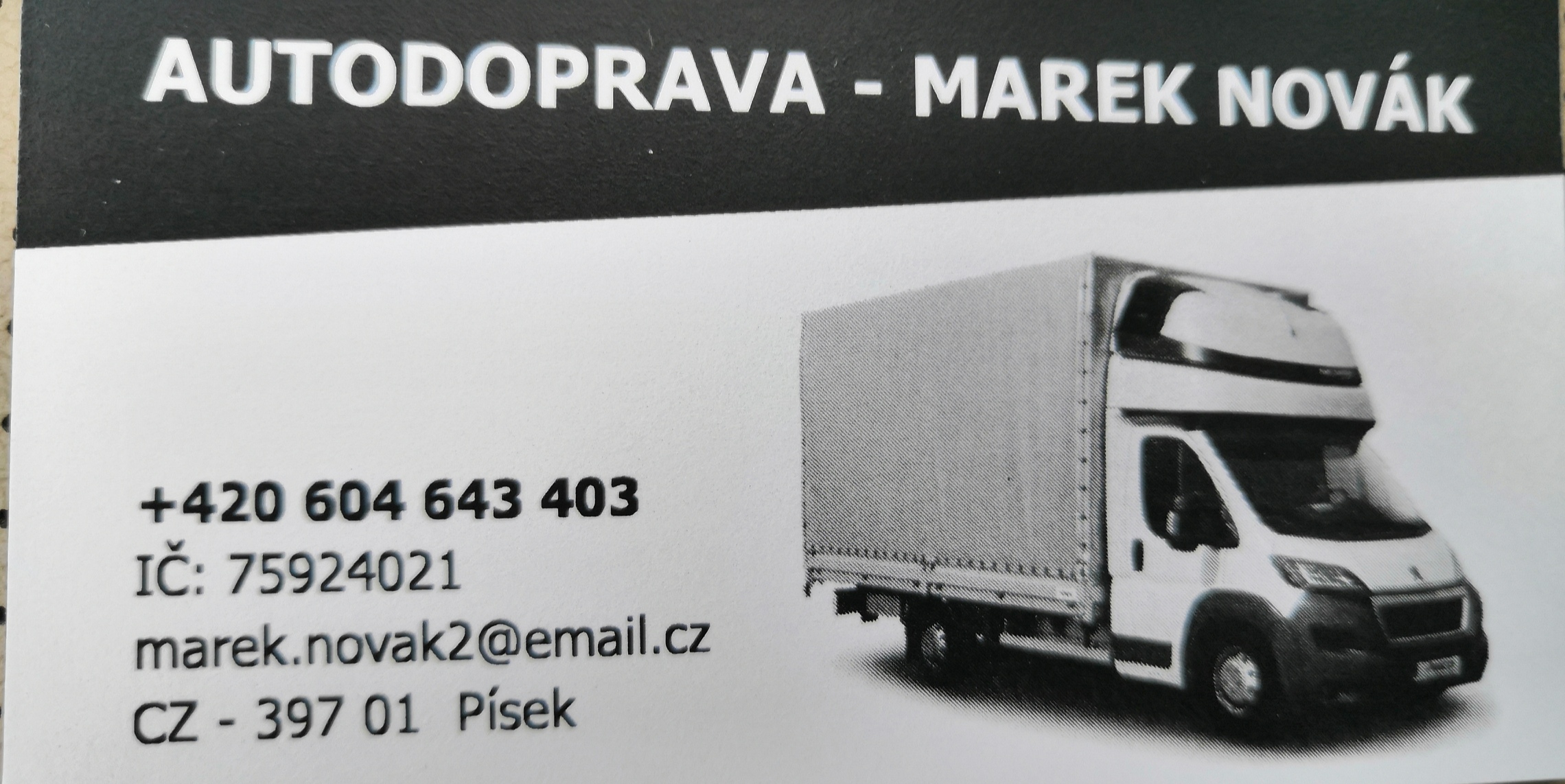 Autodoprava - Marek Novák foto 1