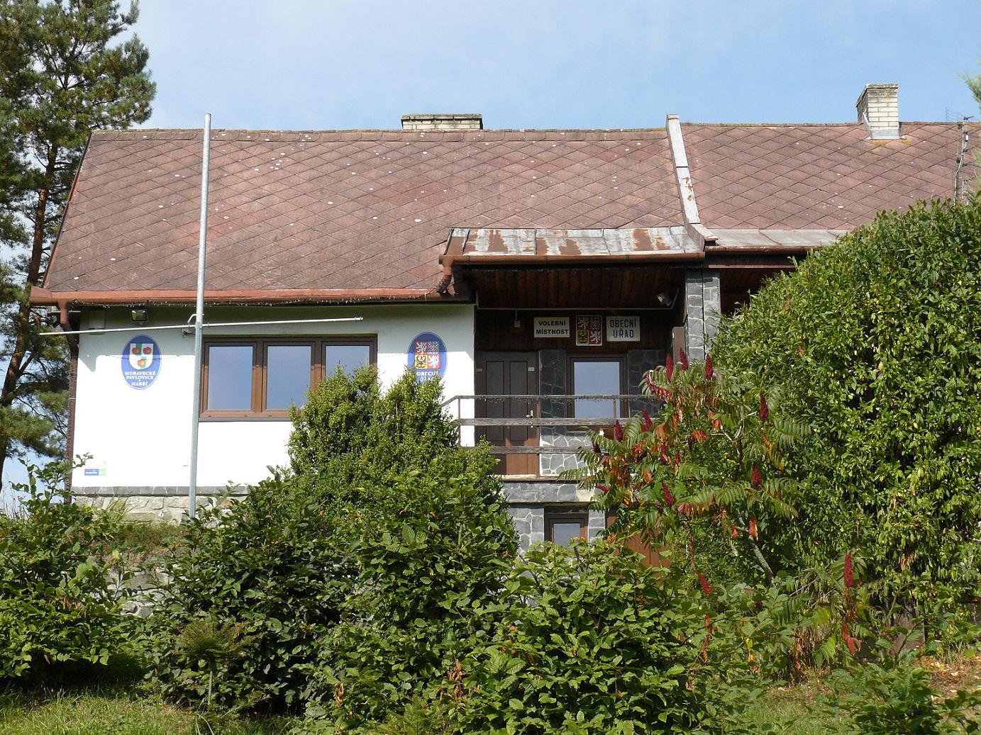 Moravecké Pavlovice - obecní úřad