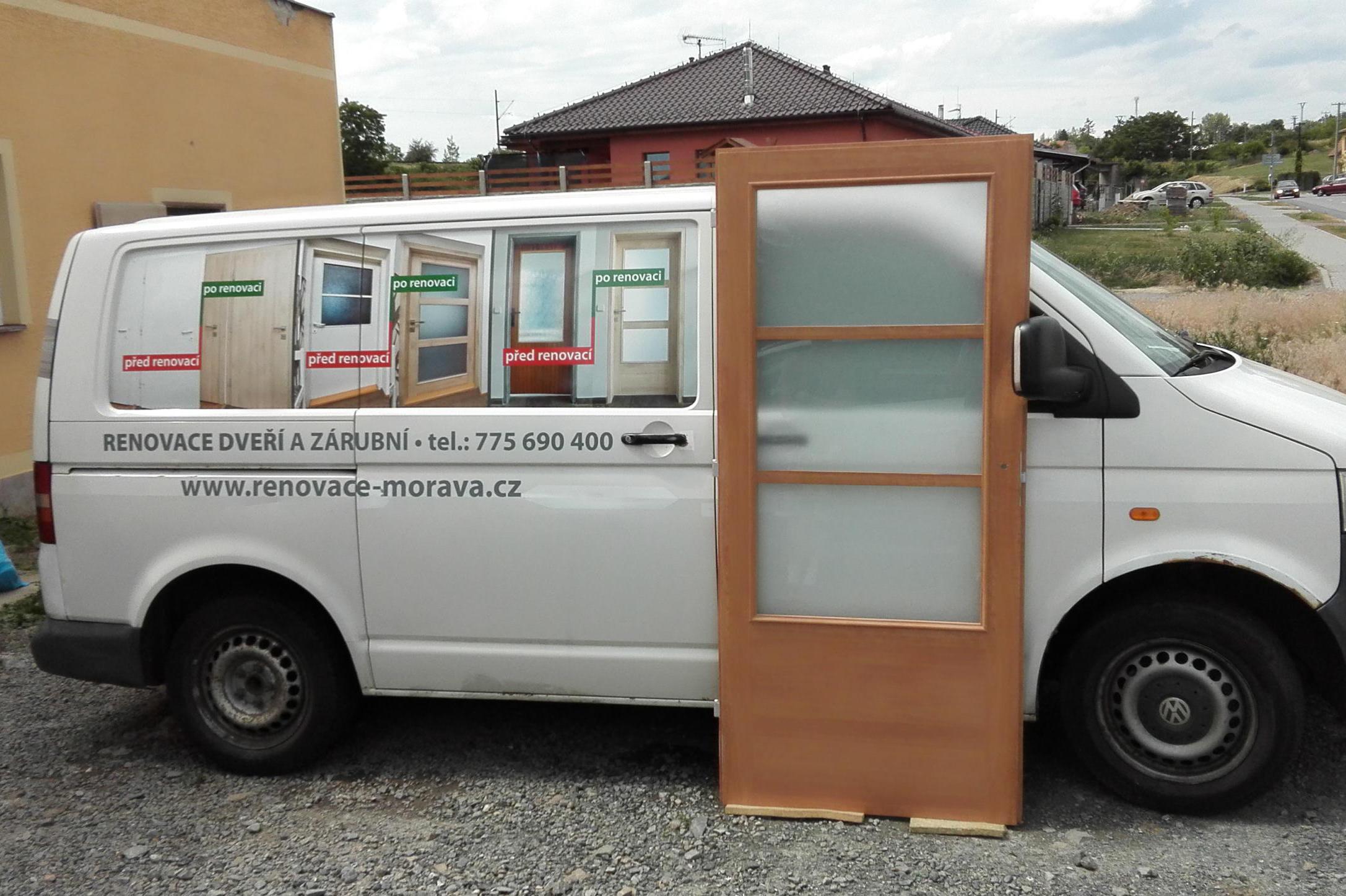 Renovace dveří Mrázek