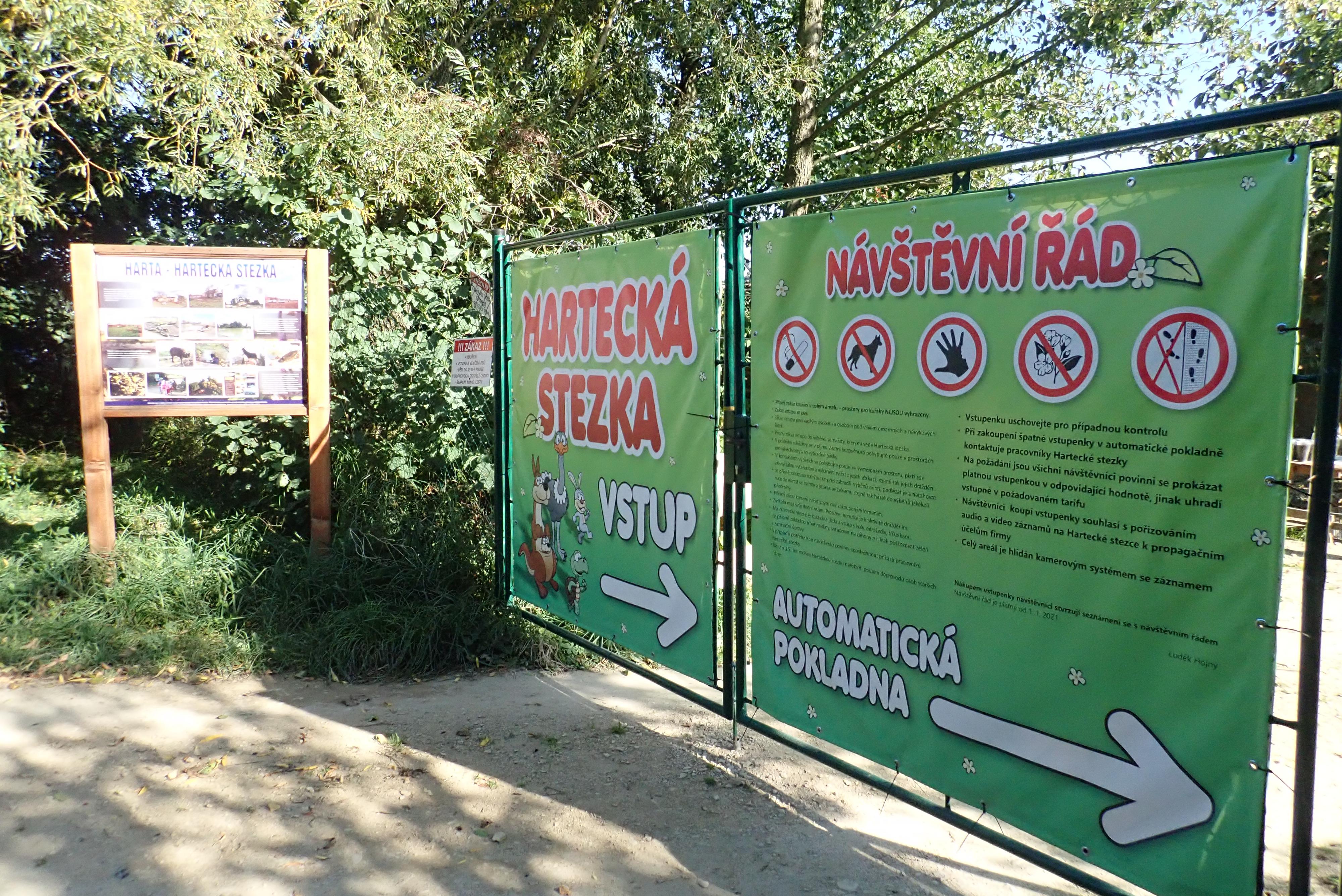 Zahrada Harta  - Hartecká stezka foto 2