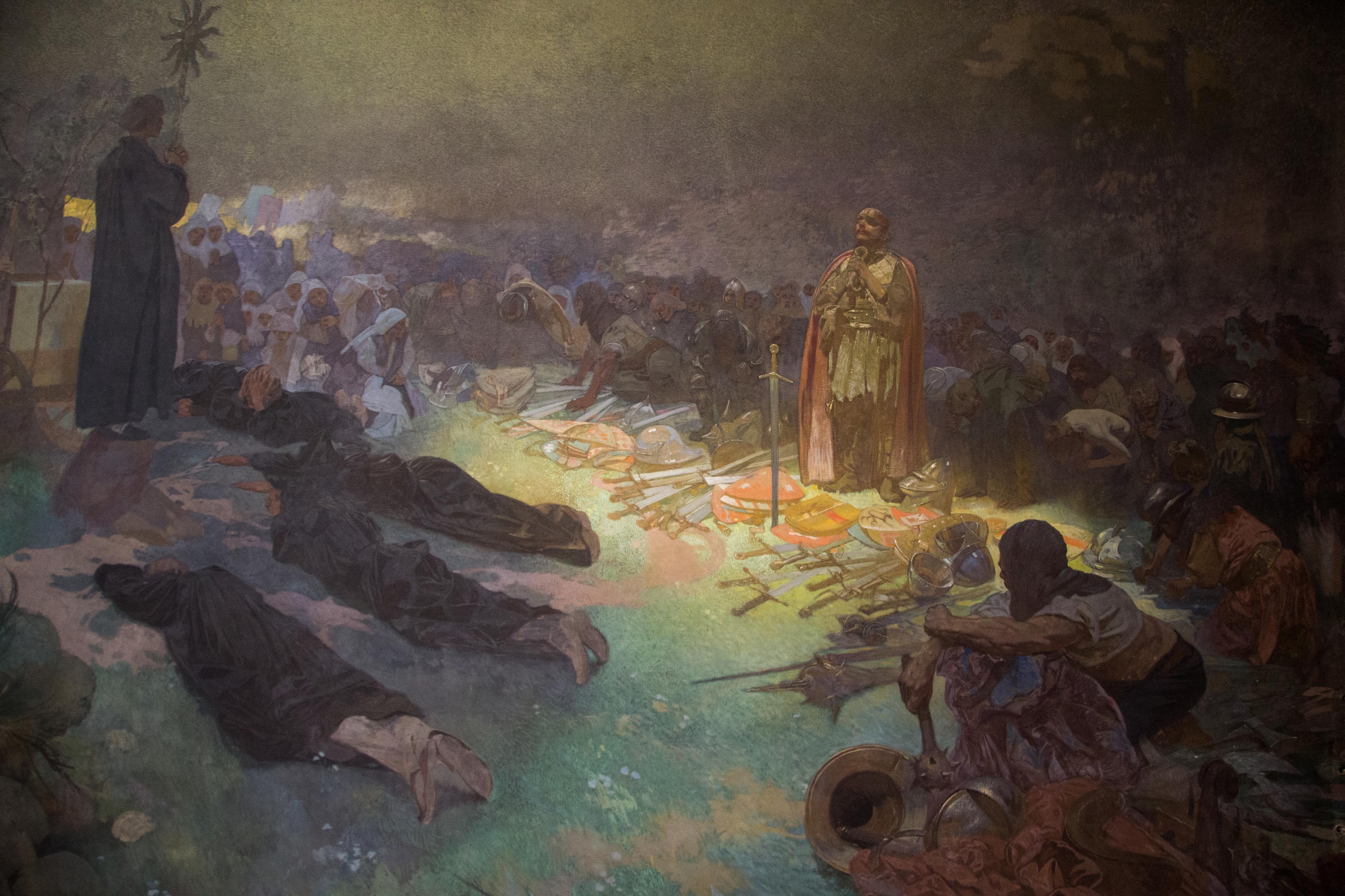 Slovanská epopej v Zámku Moravský Krumlov foto 6