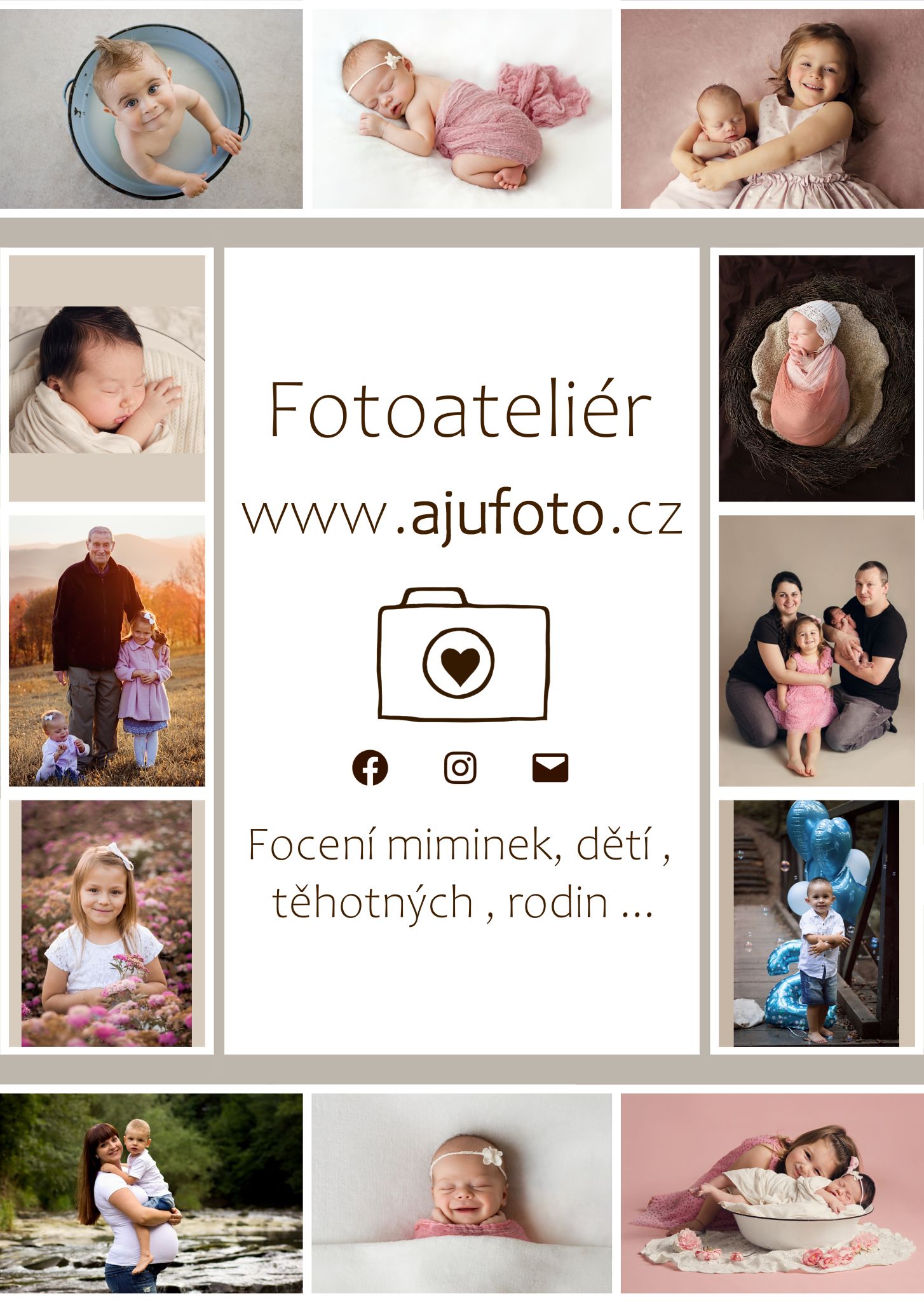 AJU FOTO - Profesionální fotografování miminek foto 2