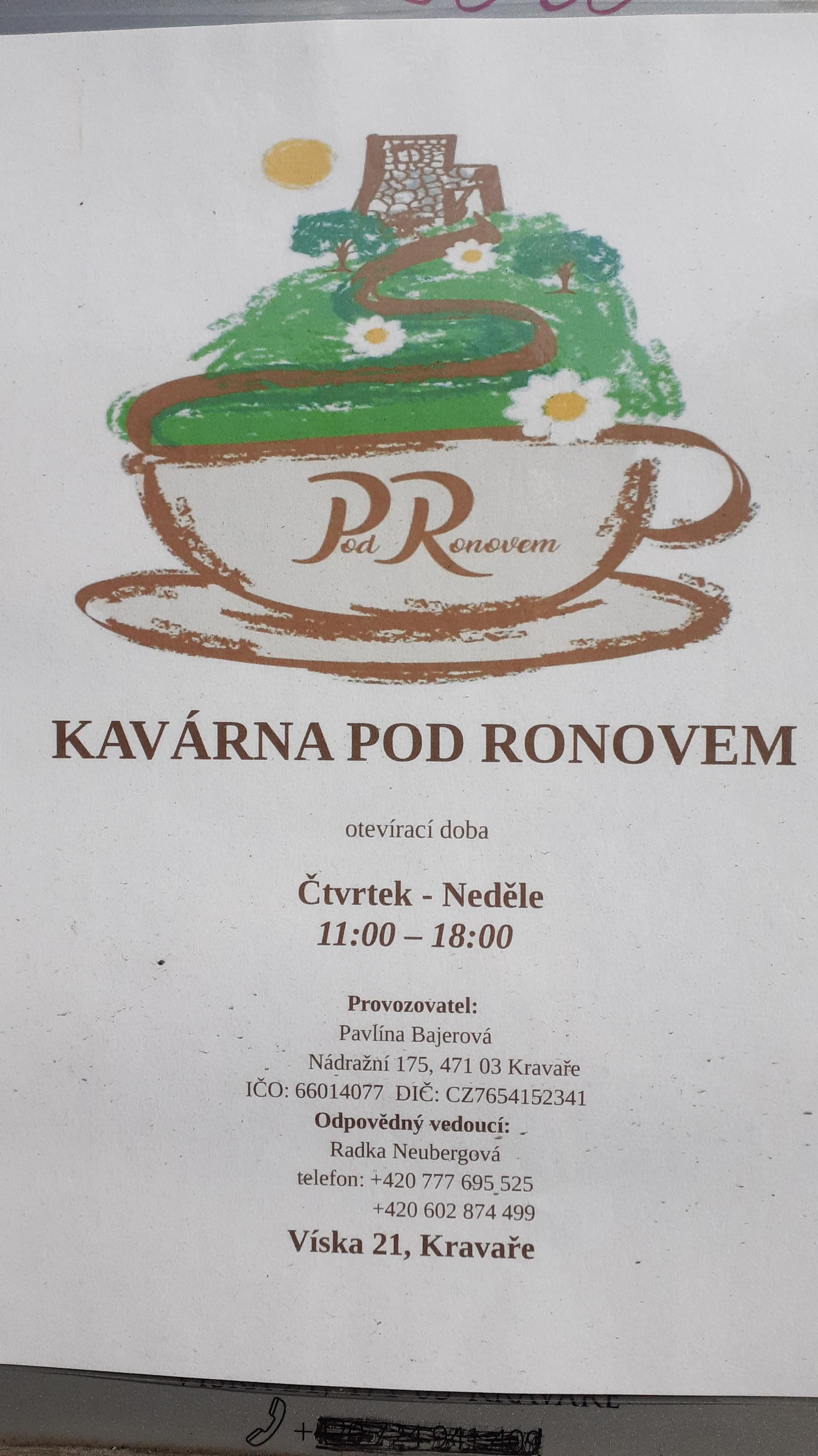 Kavárna Cukrárna Pod Ronovem foto 3