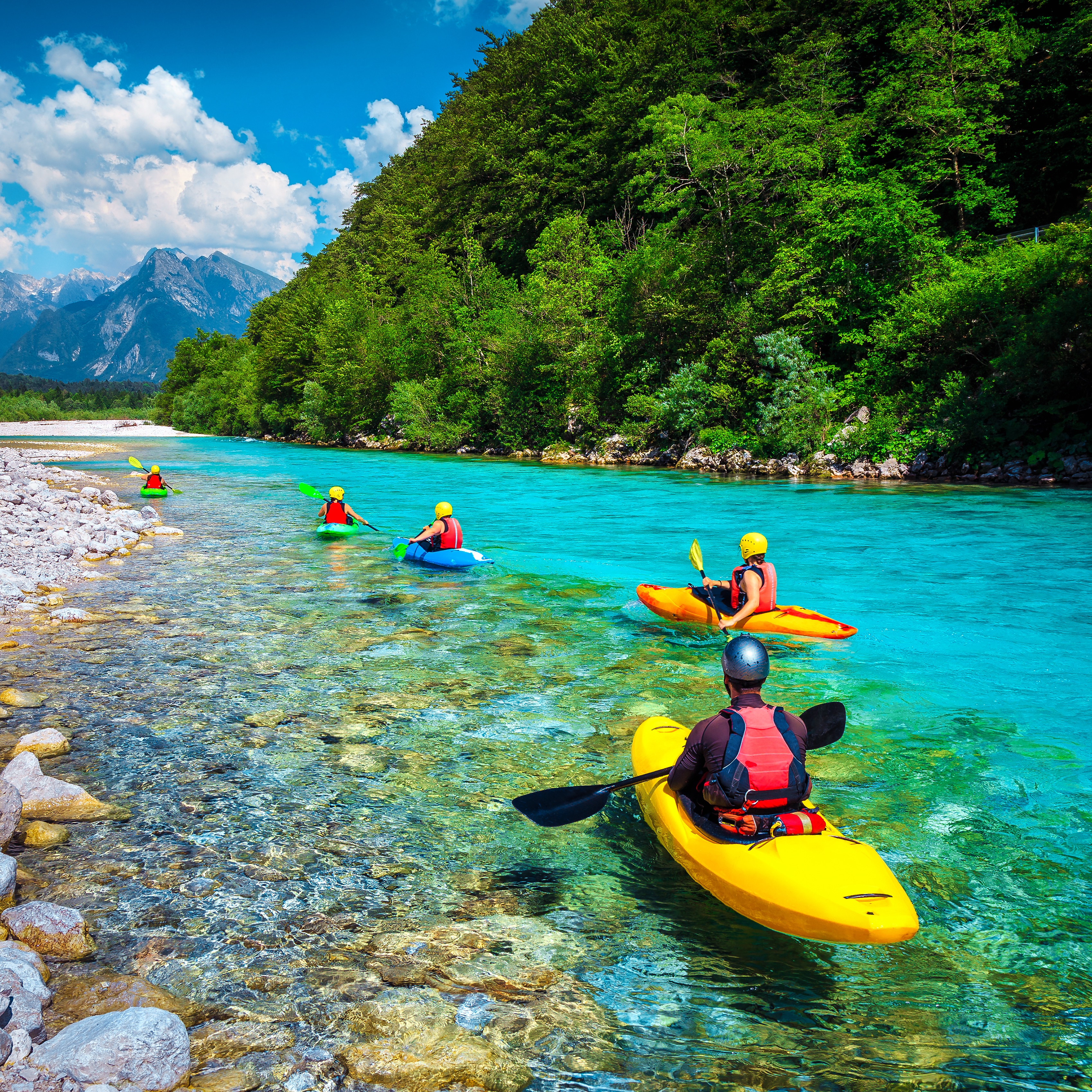 Půjčovny lodí, raftů a paddleboardů