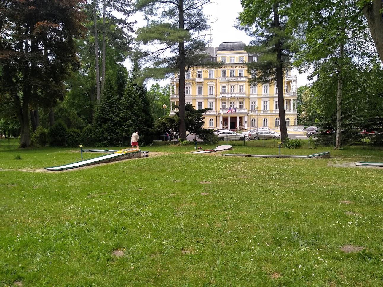 Lázeňský hotel Imperial **** - minigolf foto 3