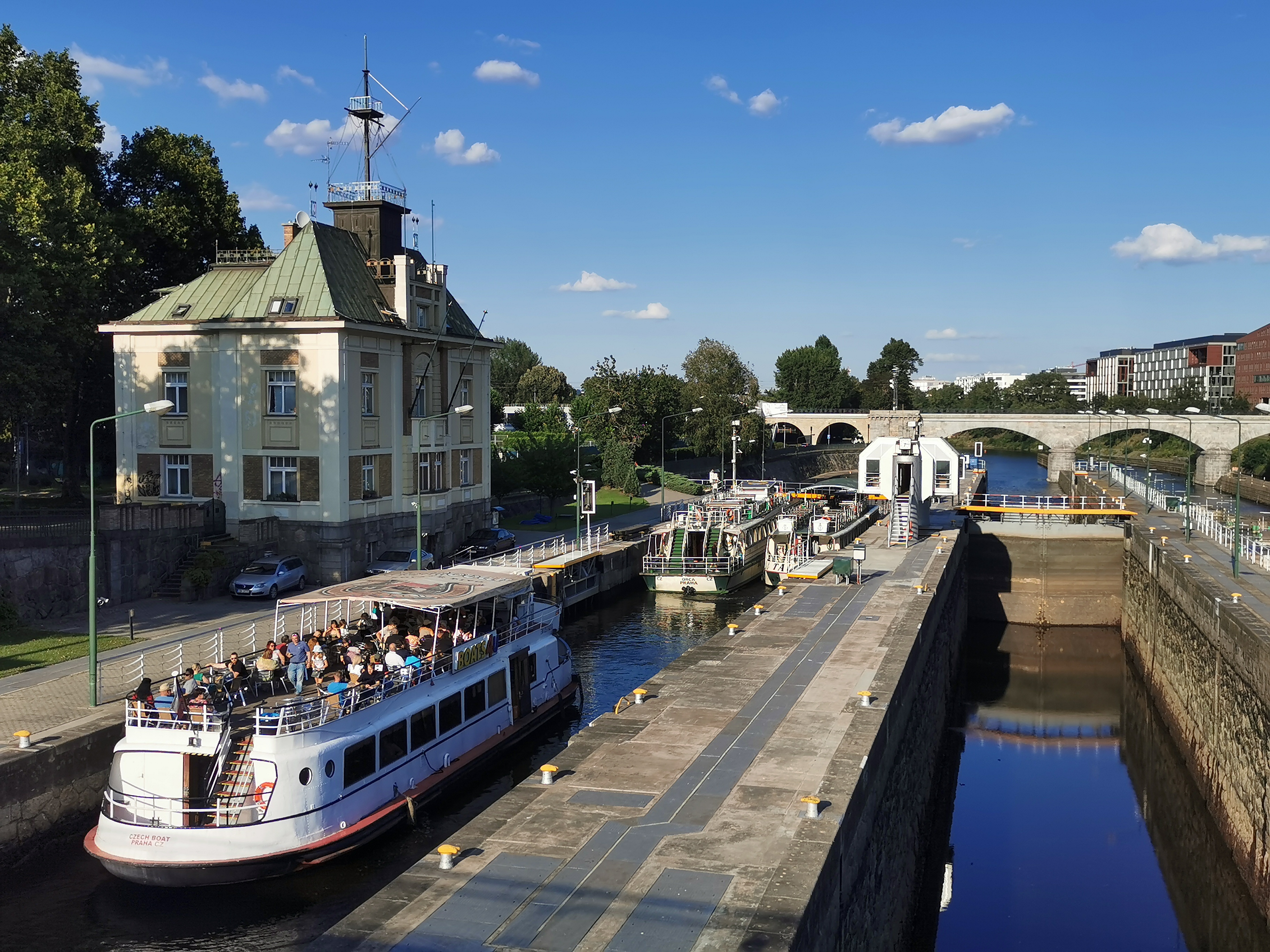 Plavební komora Praha-Štvanice