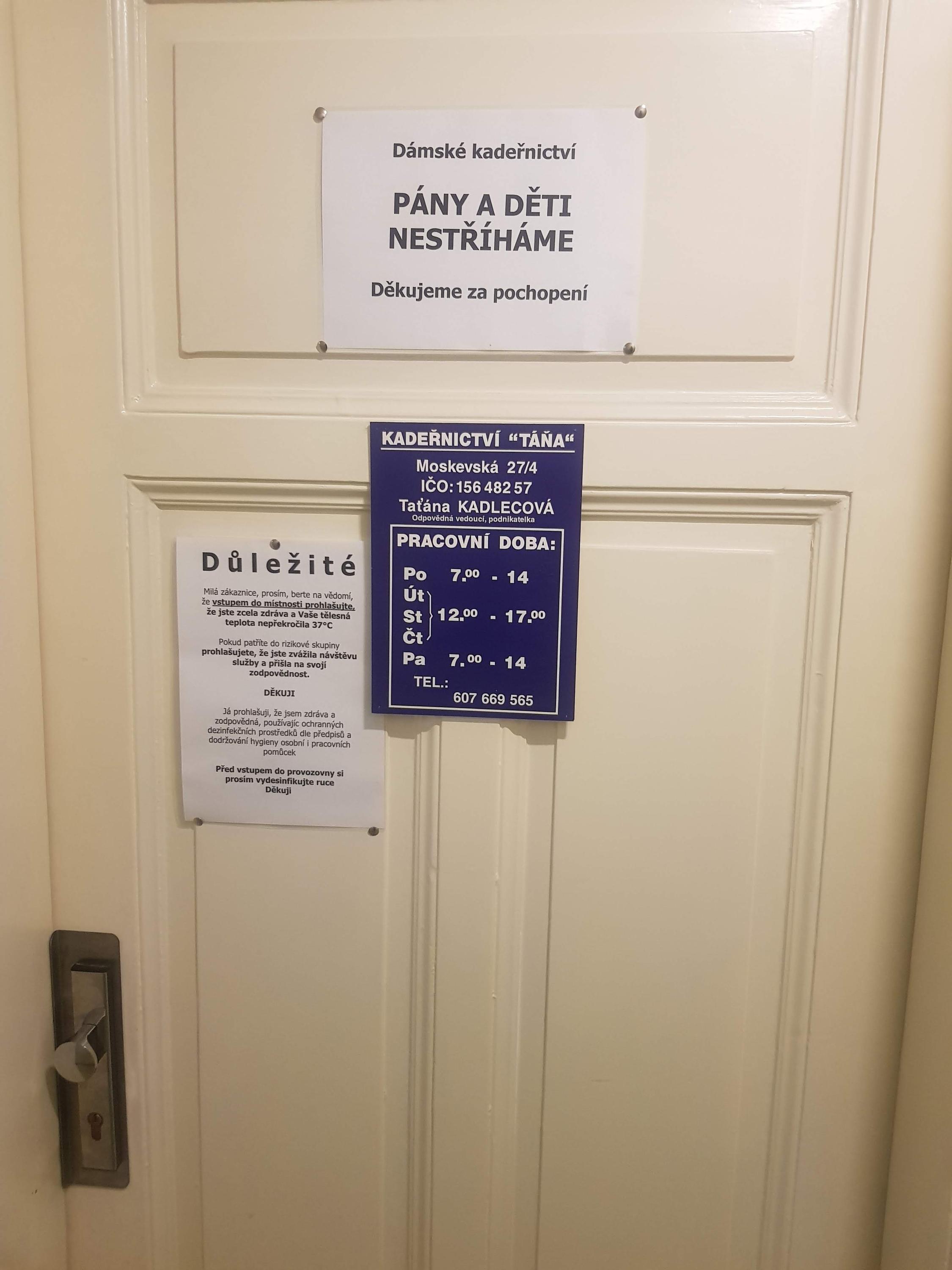 Kadeřnictví - Táňa Kadlecová foto 2