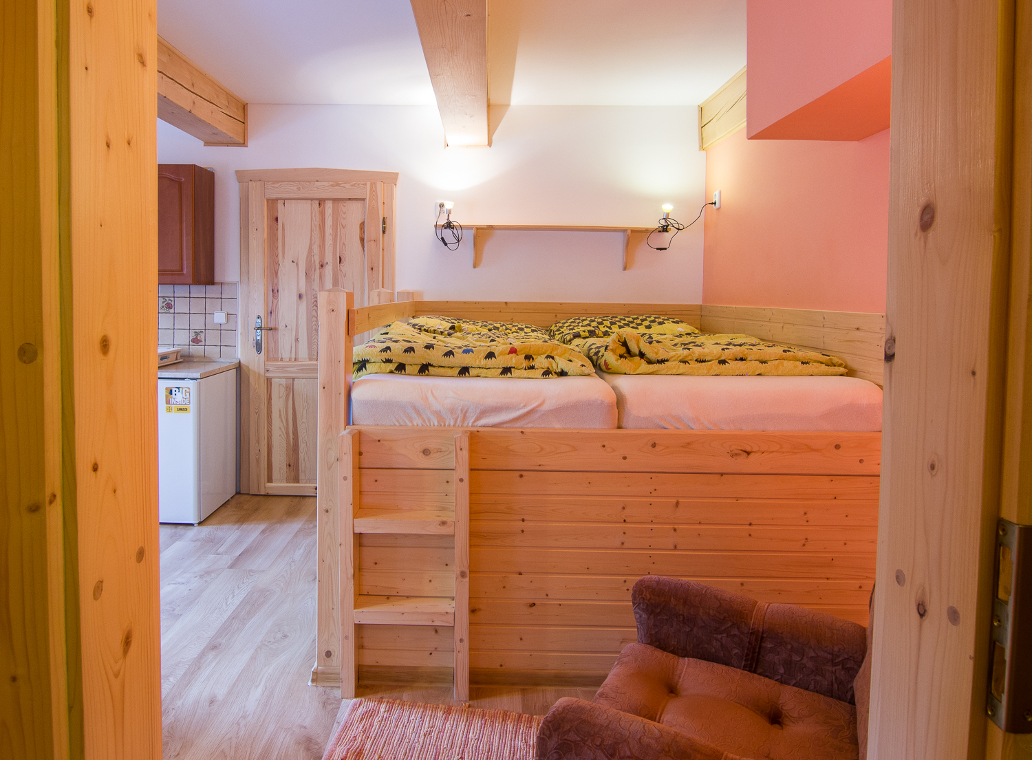 Apartmán mezi stromy foto 2