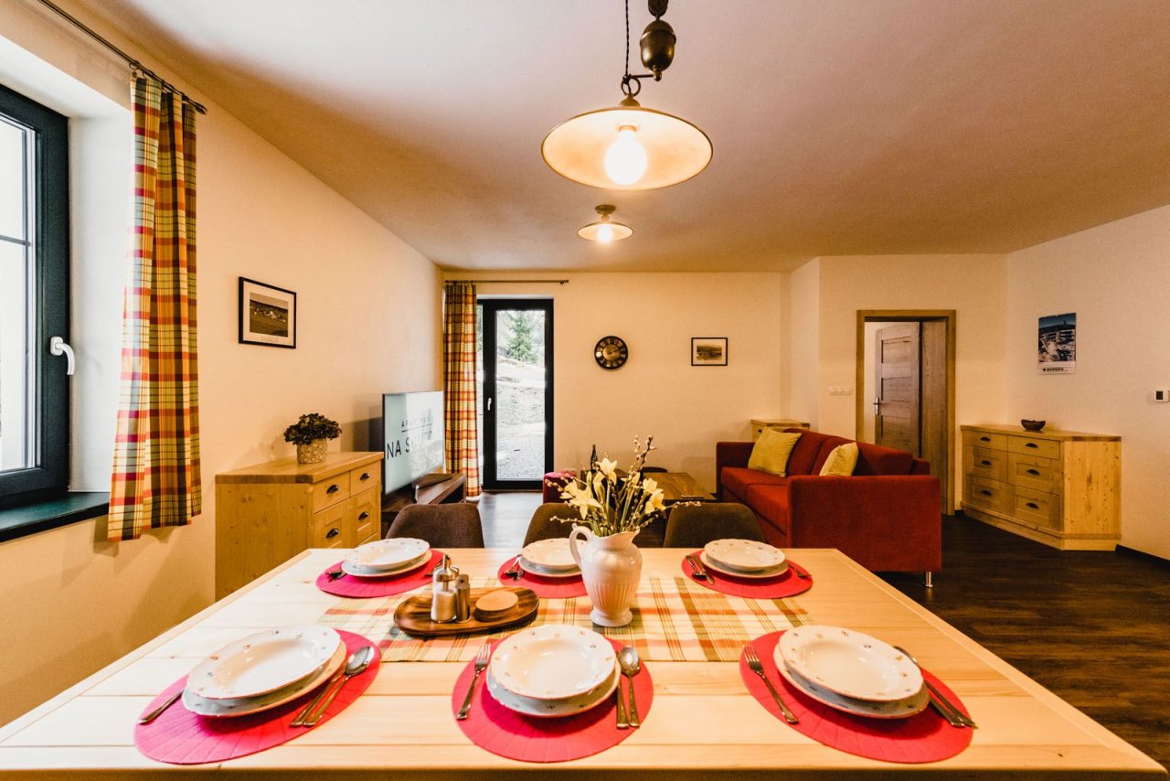 Ubytování v apartmánu Filipova Huť