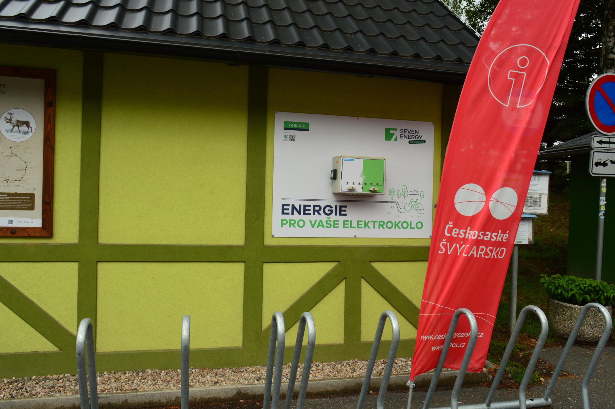 Nabíjecí stanice NP České Švýcarsko - Infocentrum Jetřichovice foto 3