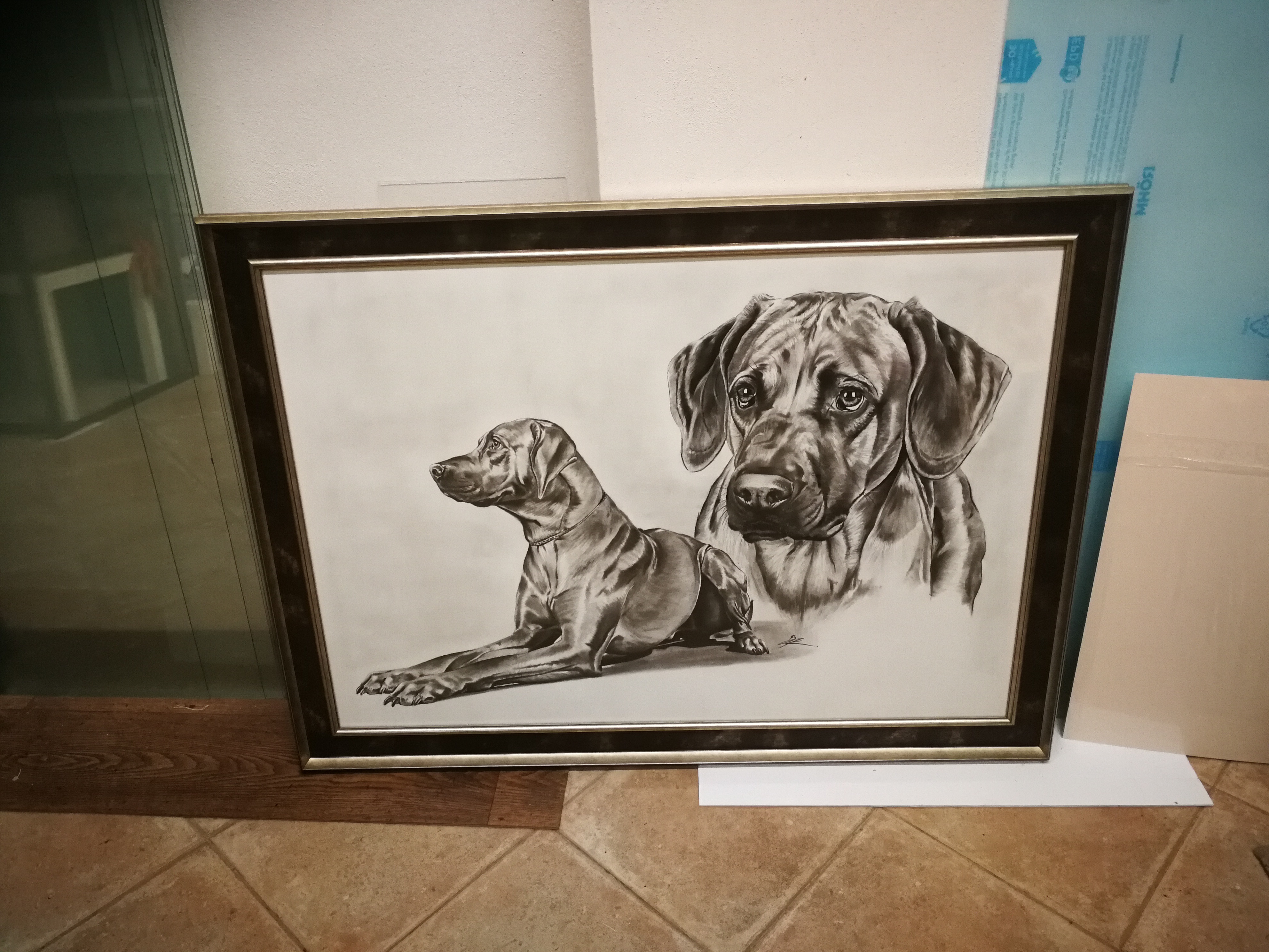Rámování obrazů, paspartování - Soňa Wagnerová foto 3