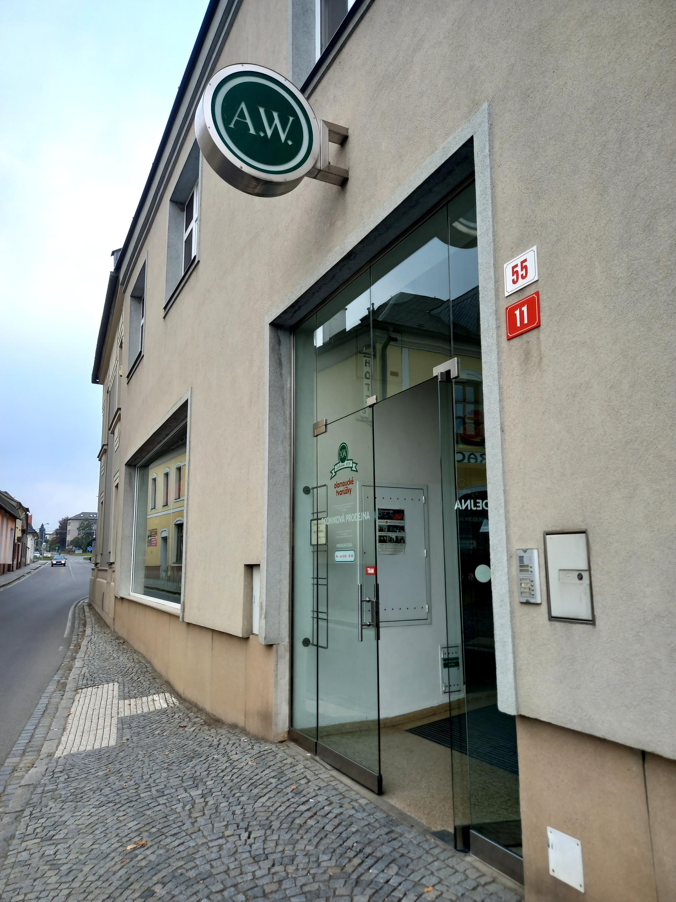 Prodejna olomouckých tvarůžků A.W. spol. s r.o. foto 2