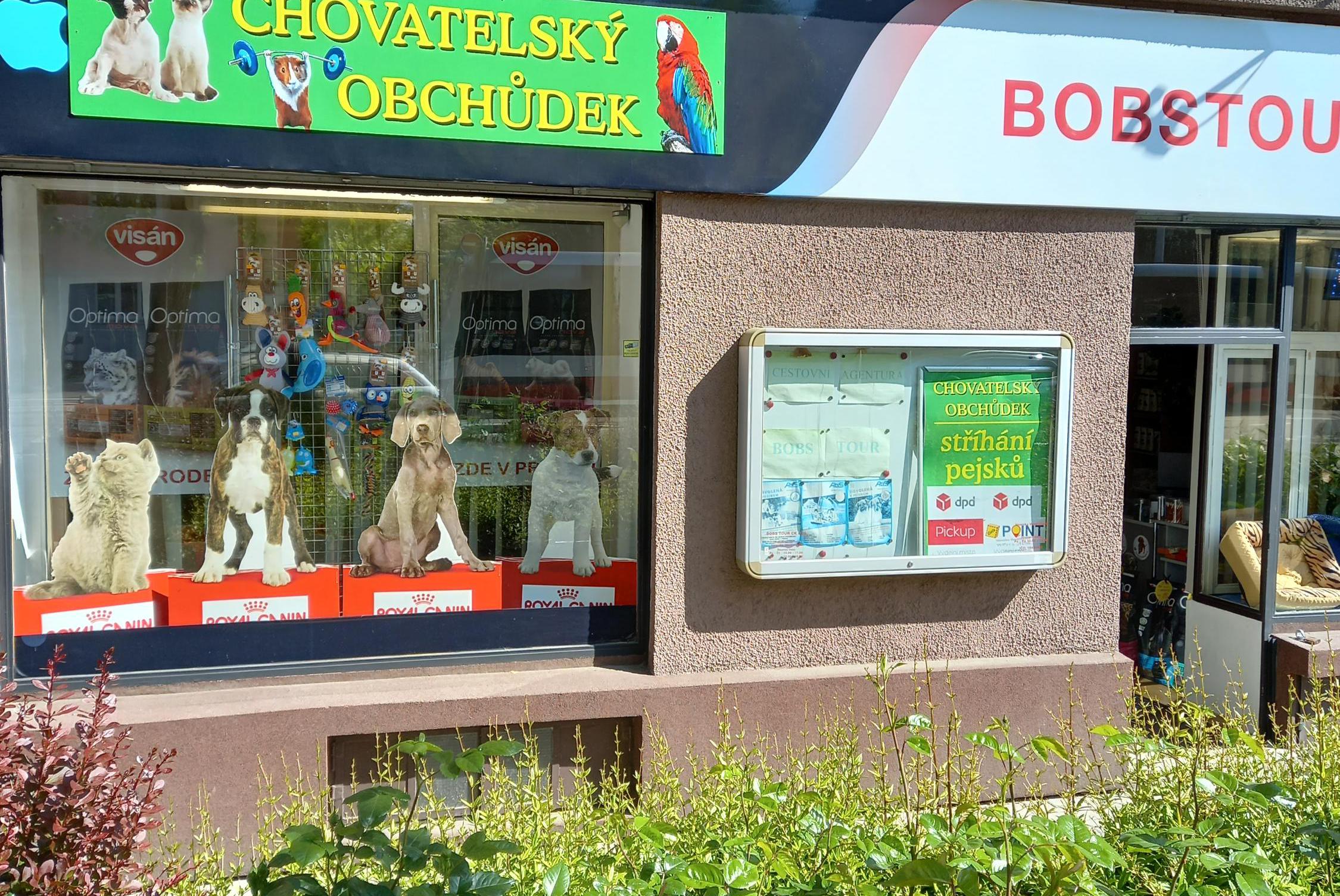 Chovatelský obchůdek