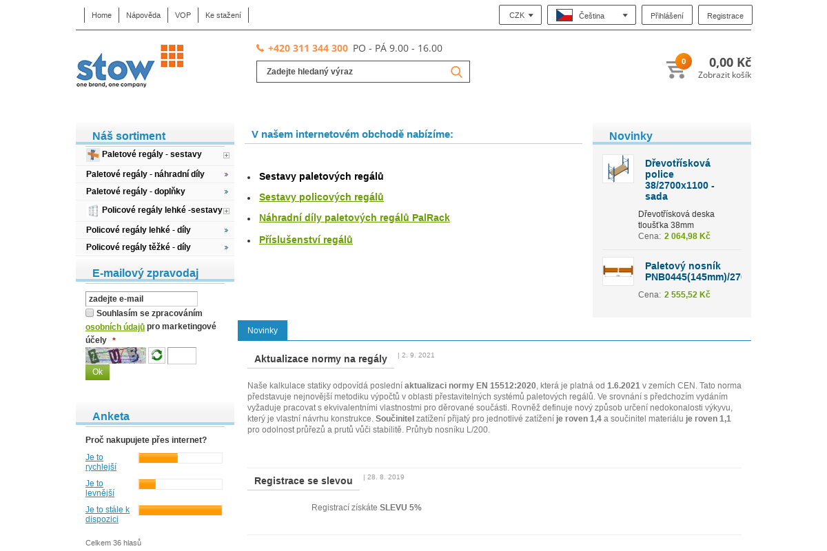 Regaly-stow.cz