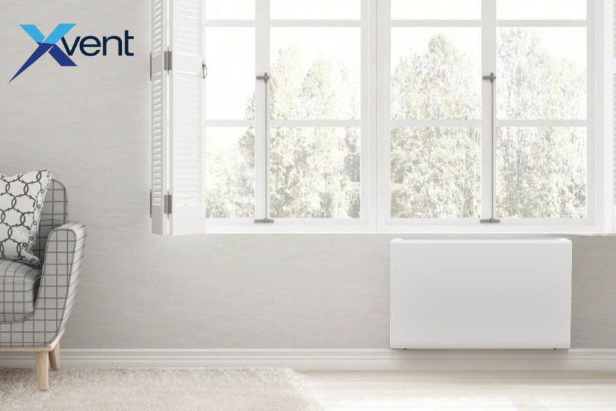 Xroom - 2v1 rekuperace namísto topného tělesa