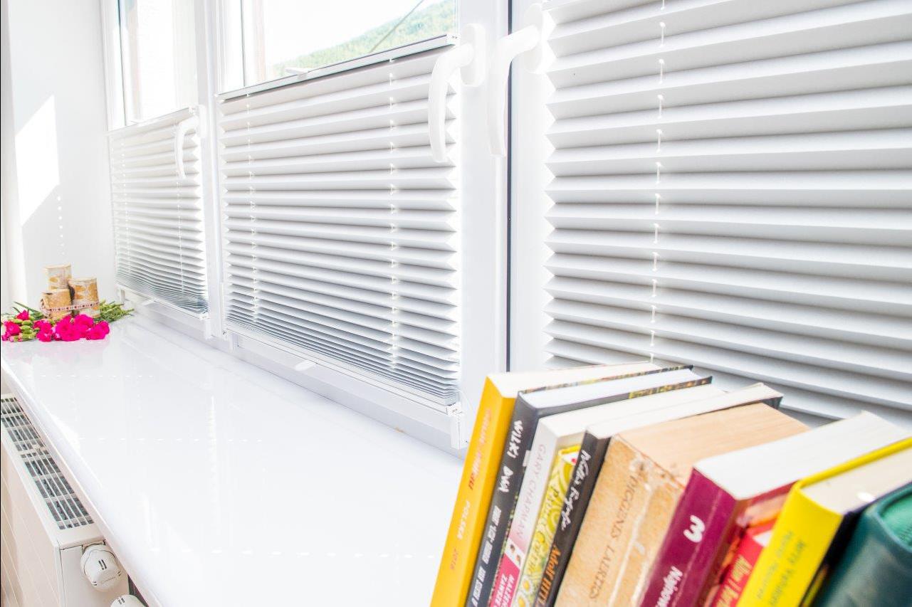 Okenní PLISSÉ / zastiňující, zatemňující, thermo