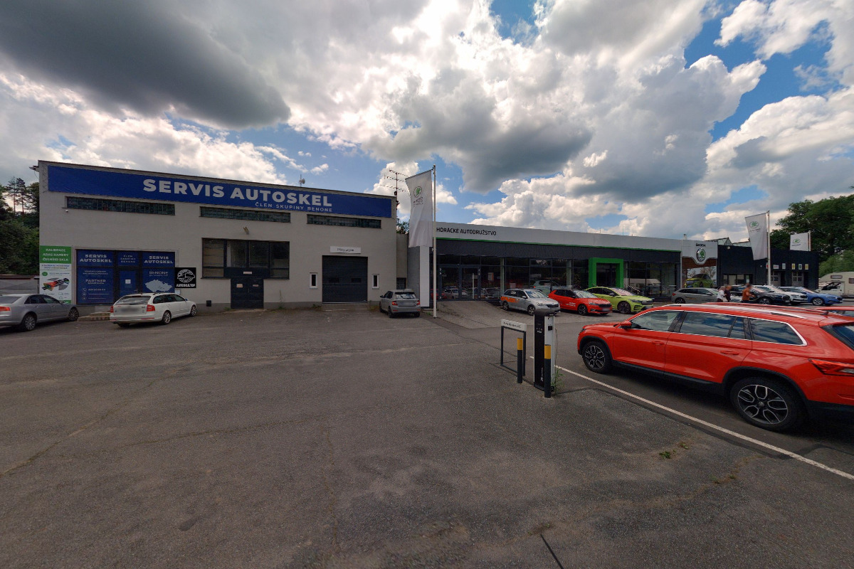 Dobíjecí stanice E.ON