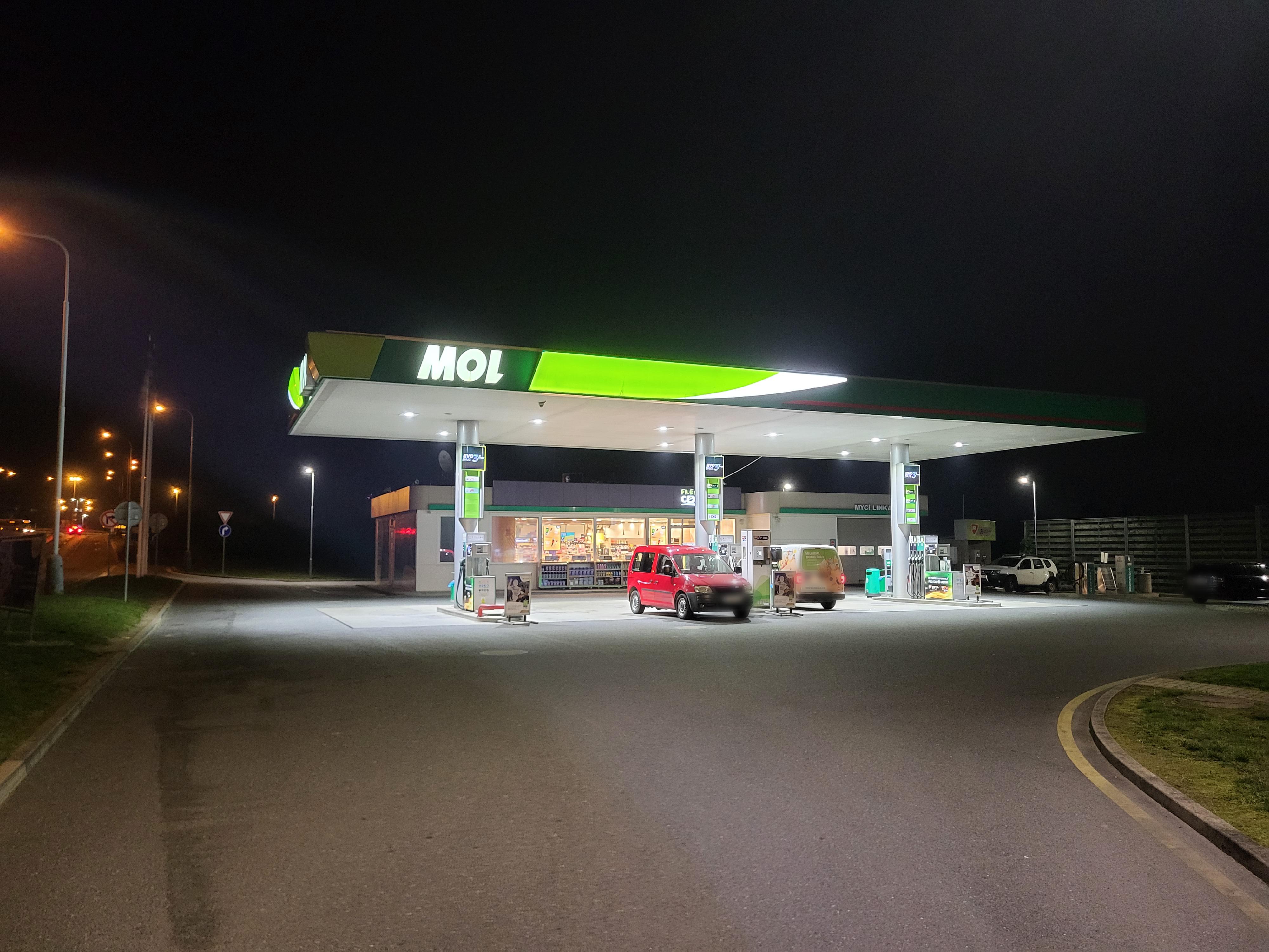 MOL čerpací stanice LPG