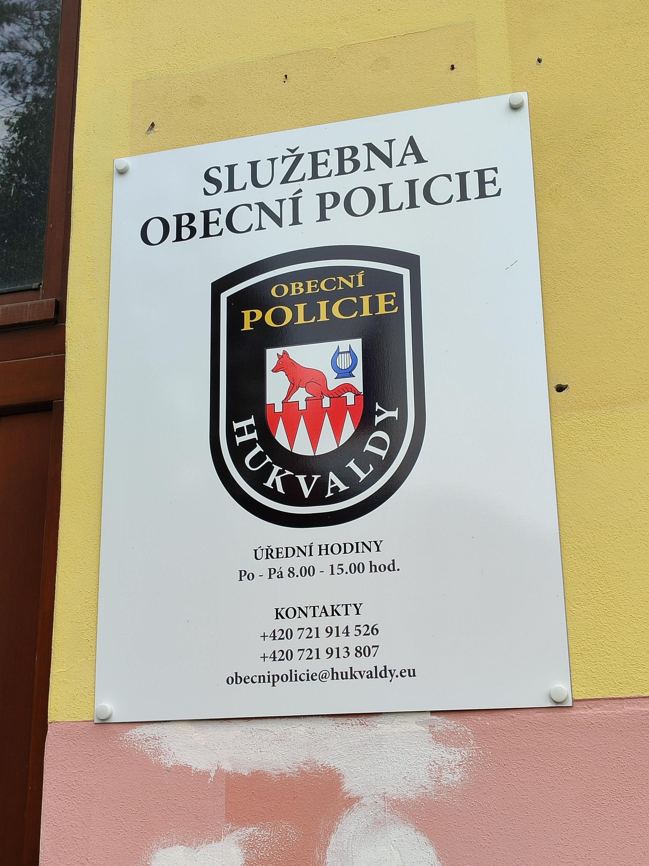 Obecní policie Hukvaldy foto 2