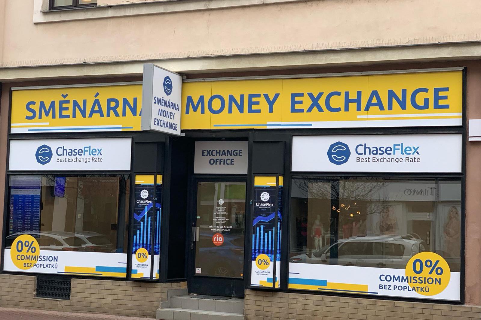 Směnárna Exchange Chaseflex