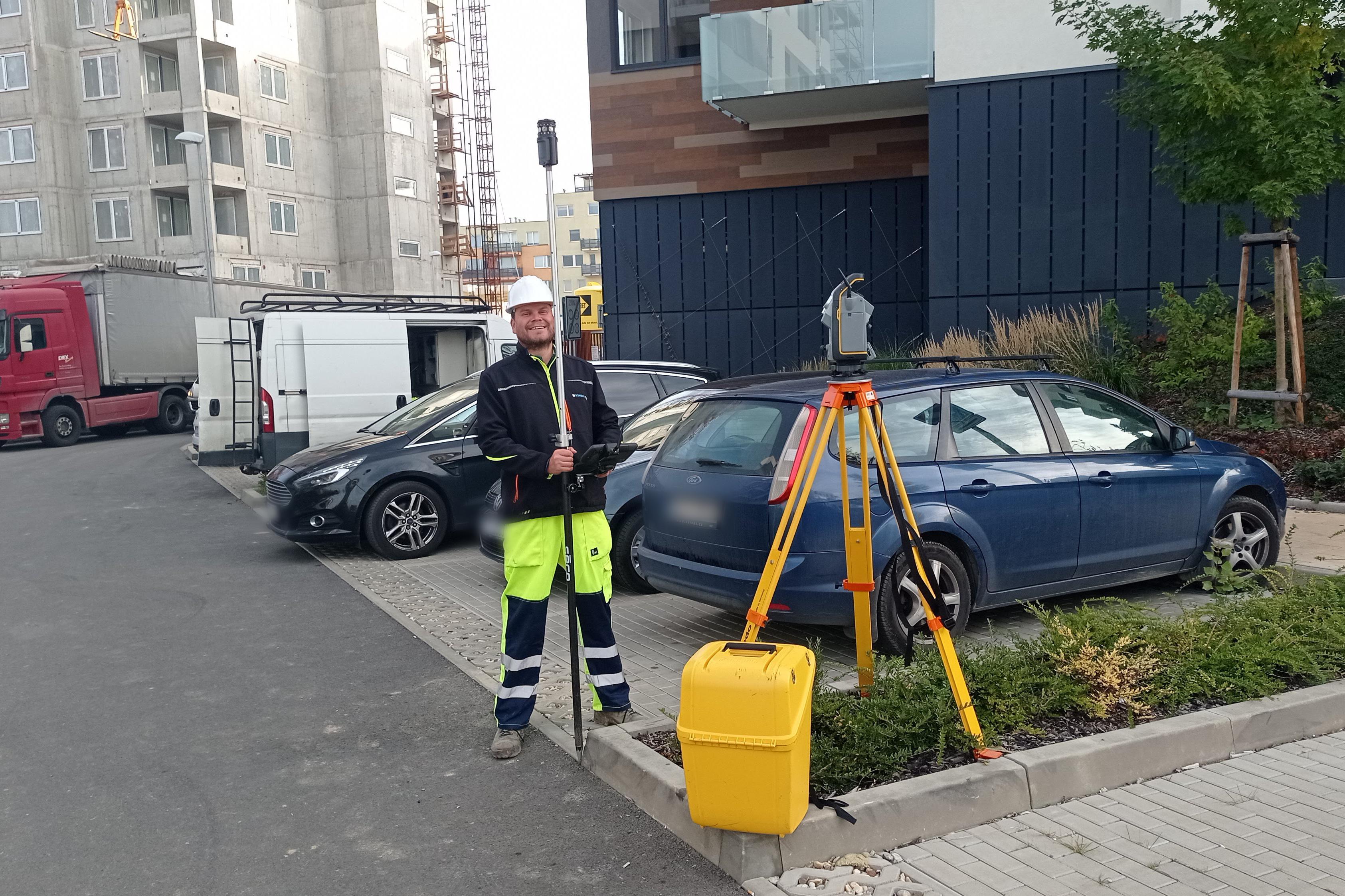 Geodetické práce Jan Vacek foto 1