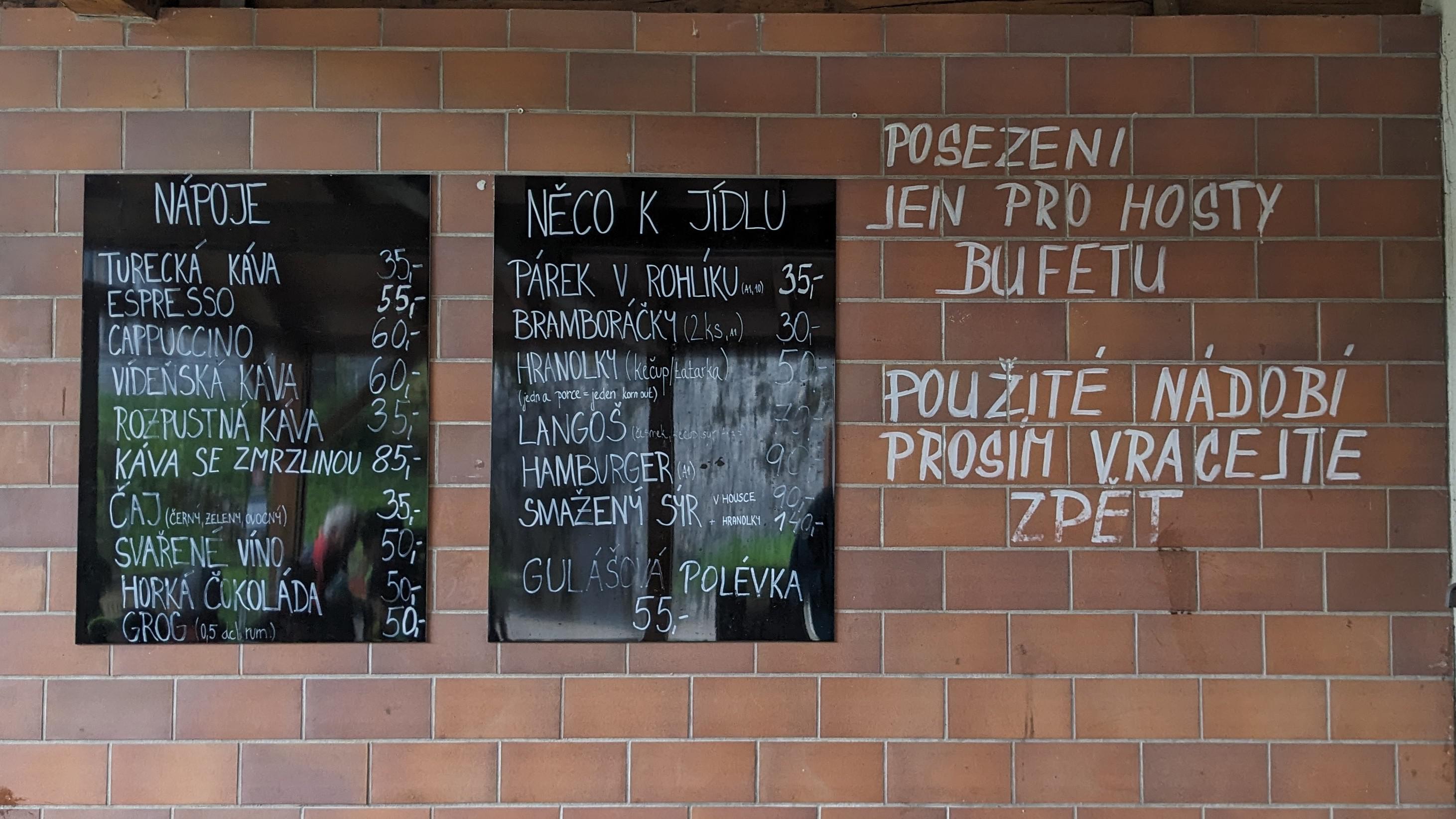 Občerstvení u Jeskyně Balcarka foto 4