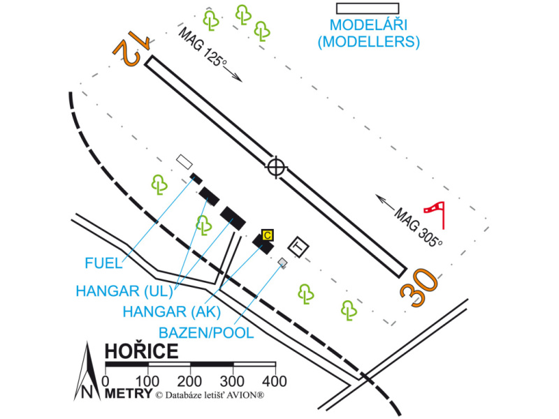 Letiště Hořice v Podkrkonoší